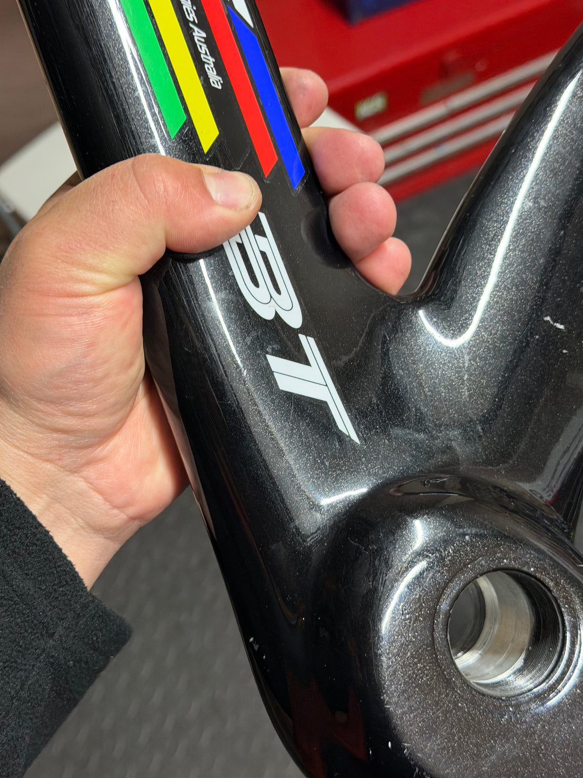 Rare BT Track Frameset size M