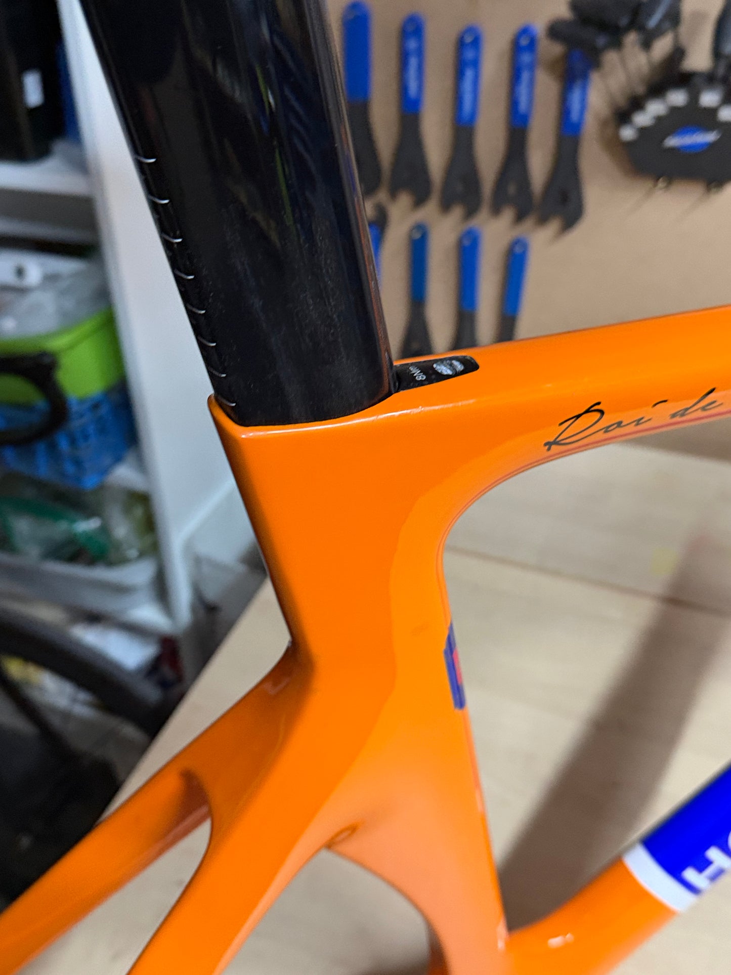Holdsworth carbon track frameset size 56