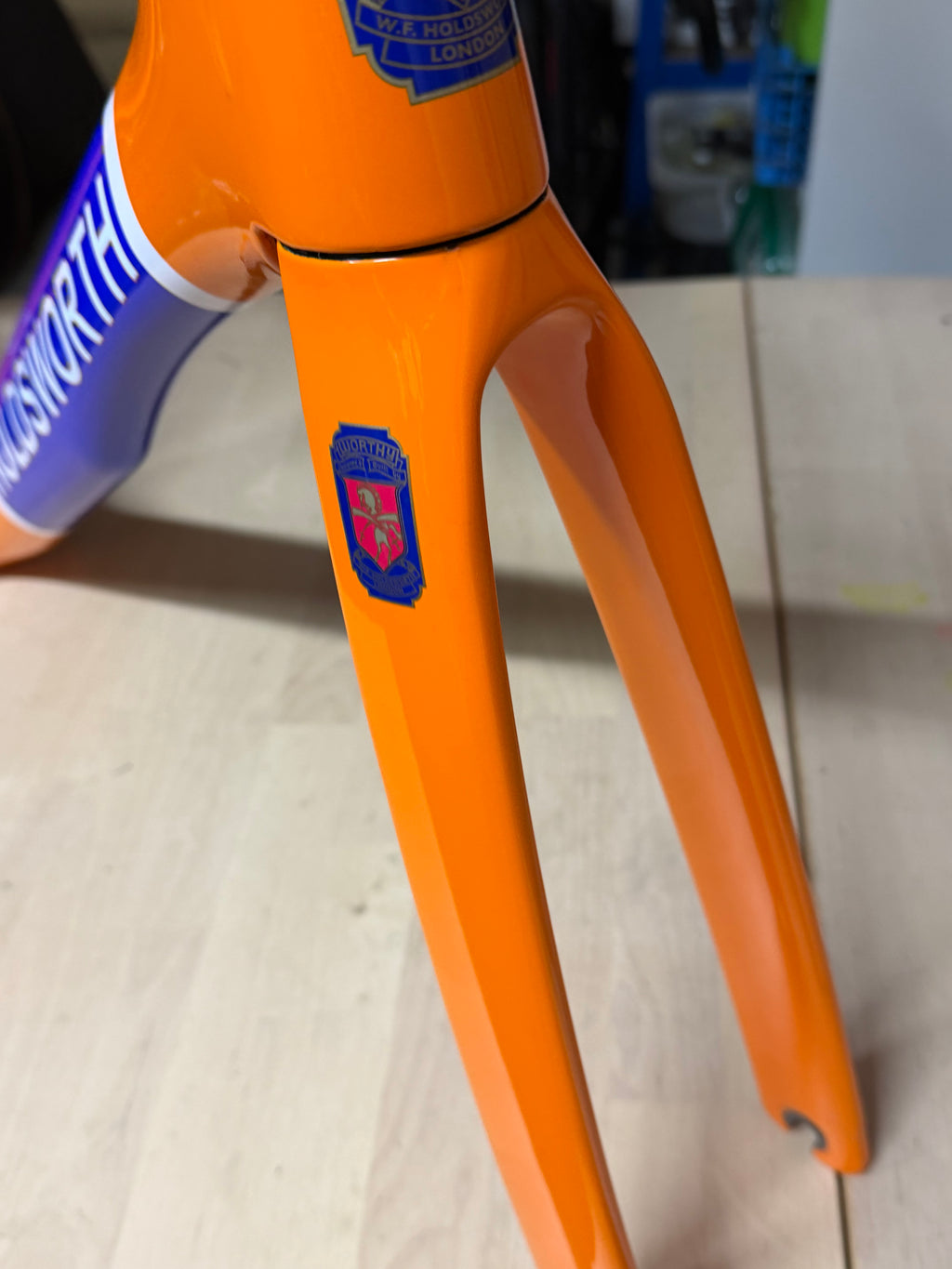 Holdsworth carbon track frameset size 56