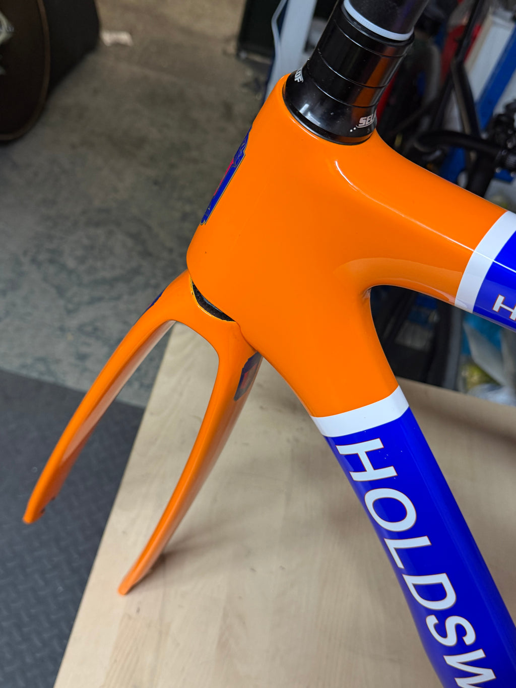 Holdsworth carbon track frameset size 56