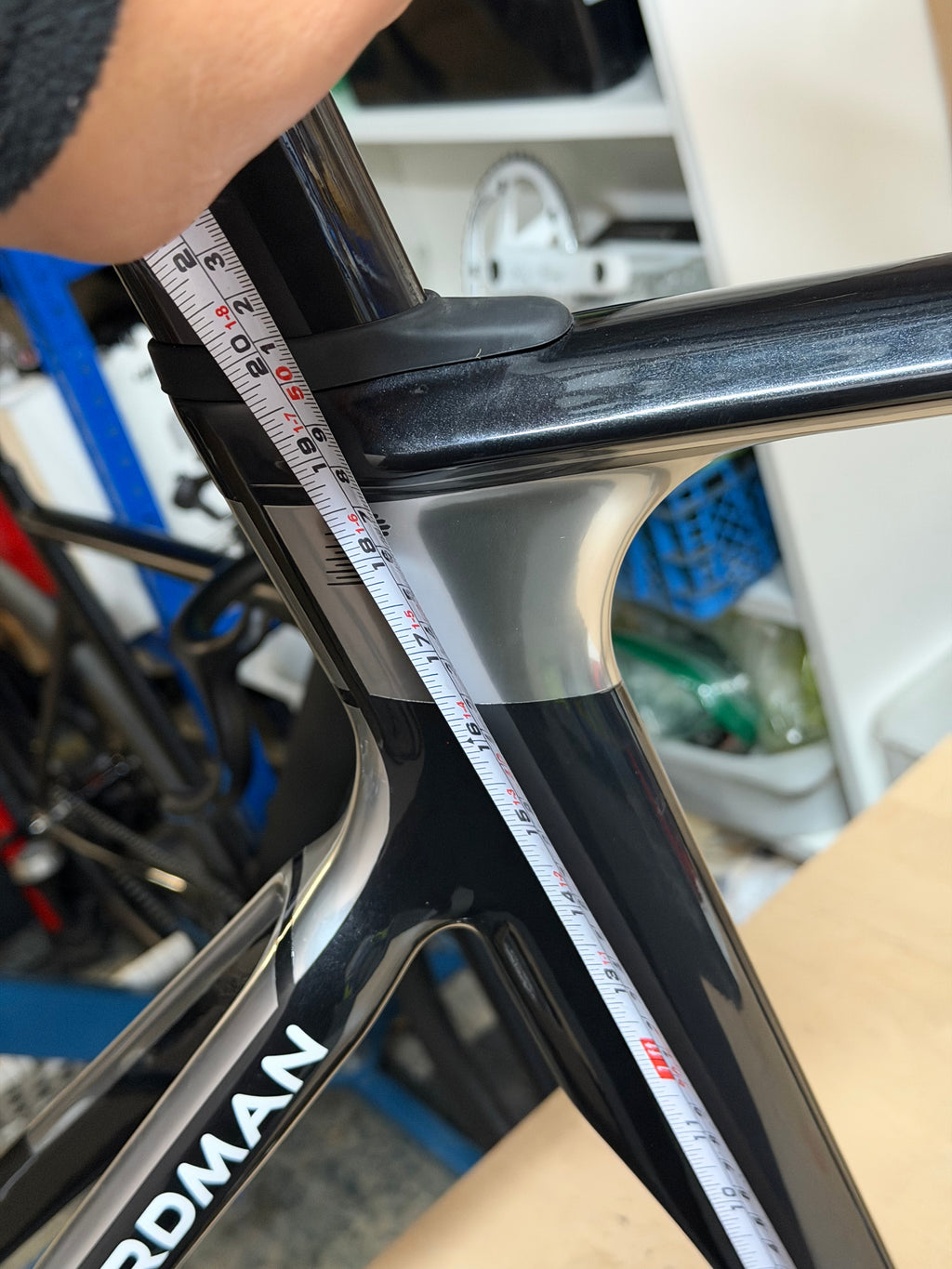 Boardman Carbon Track Frameset Size XS