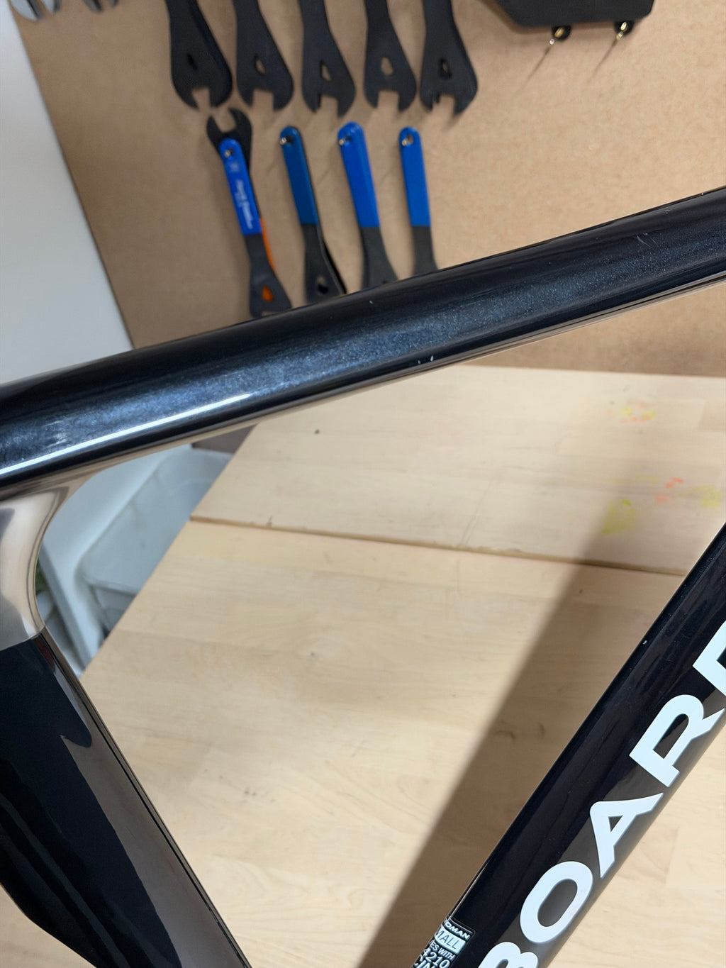 Boardman Carbon Track Frameset Size XS