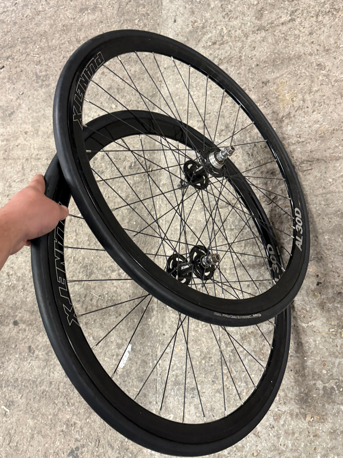 Planet X AL30 Aluminium Track Wheelset