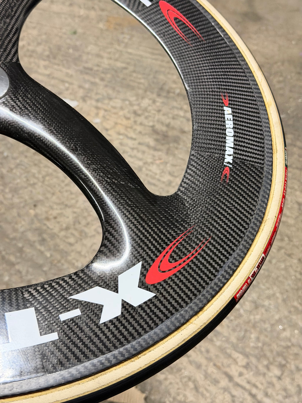X-Treme 3 Spoke Carbon Front Wheel