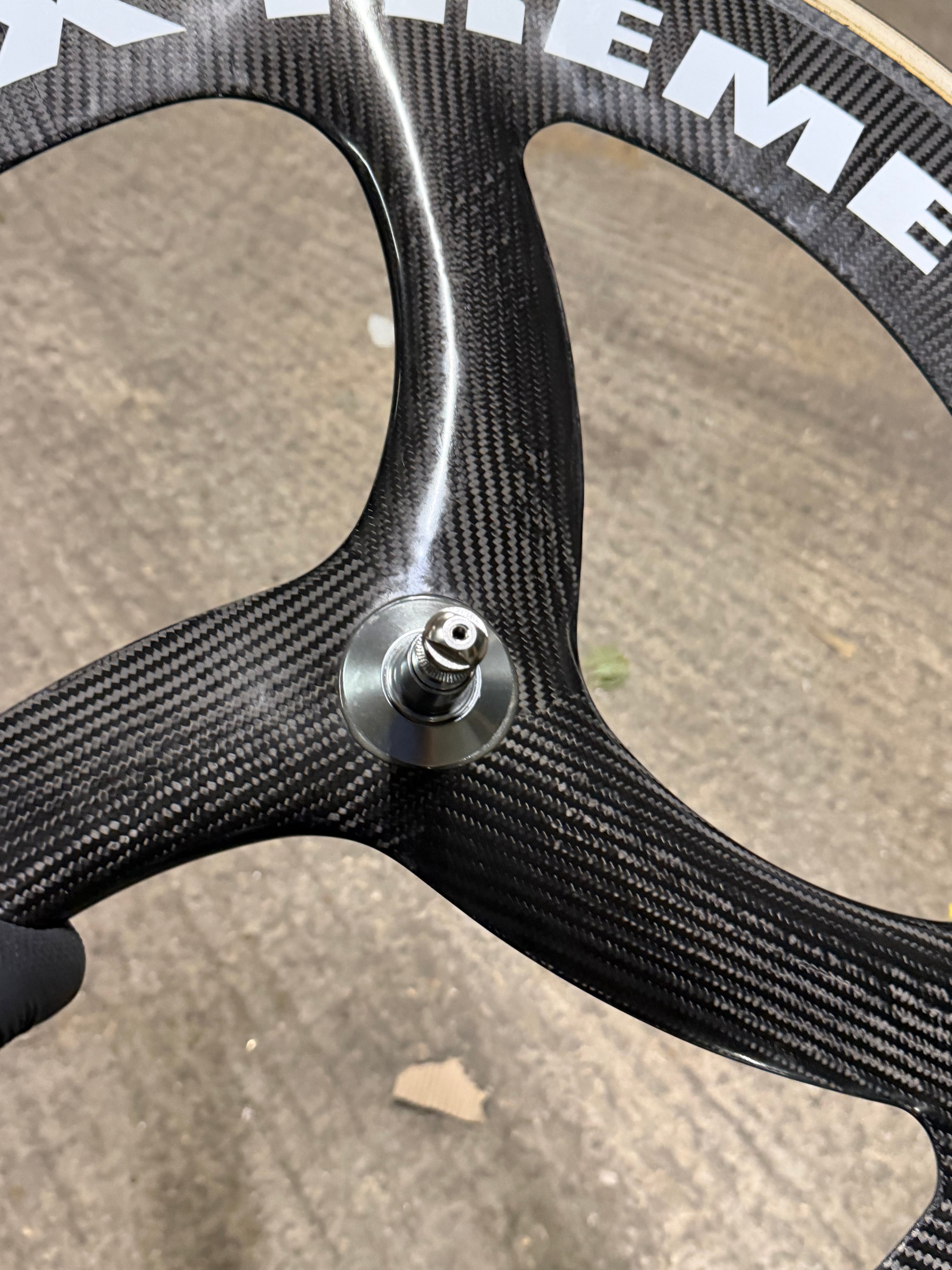 X-Treme 3 Spoke Carbon Front Wheel