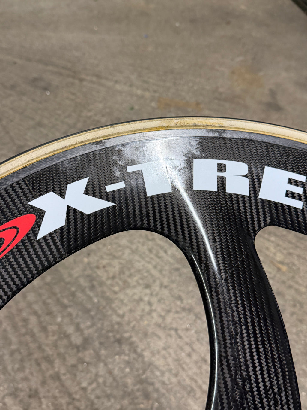 X-Treme 3 Spoke Carbon Front Wheel