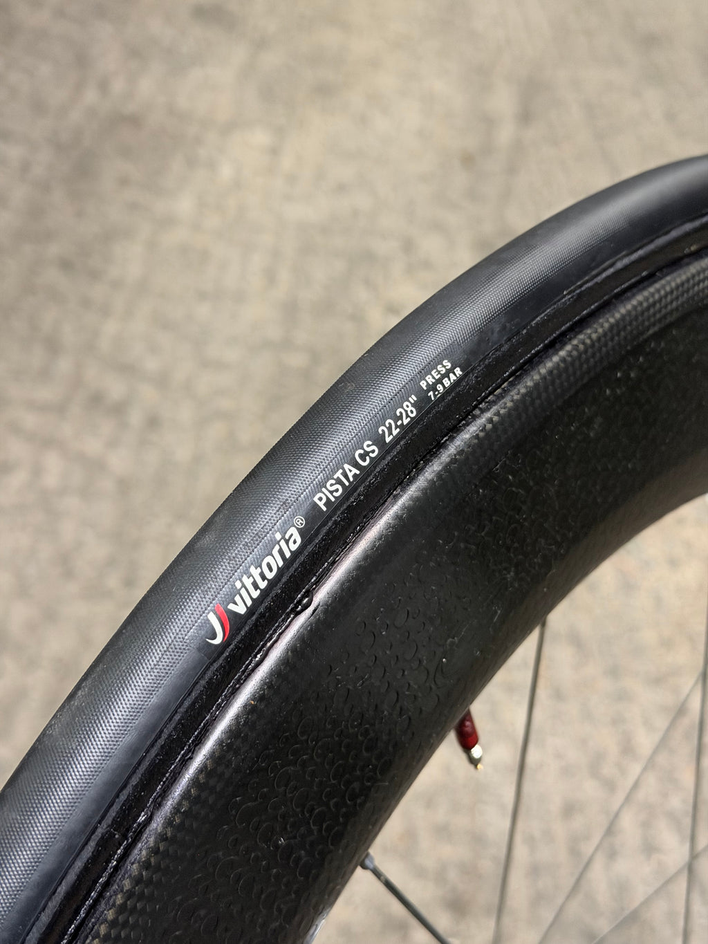 Zipp Front Track Wheel Tubular 808 Firecrest