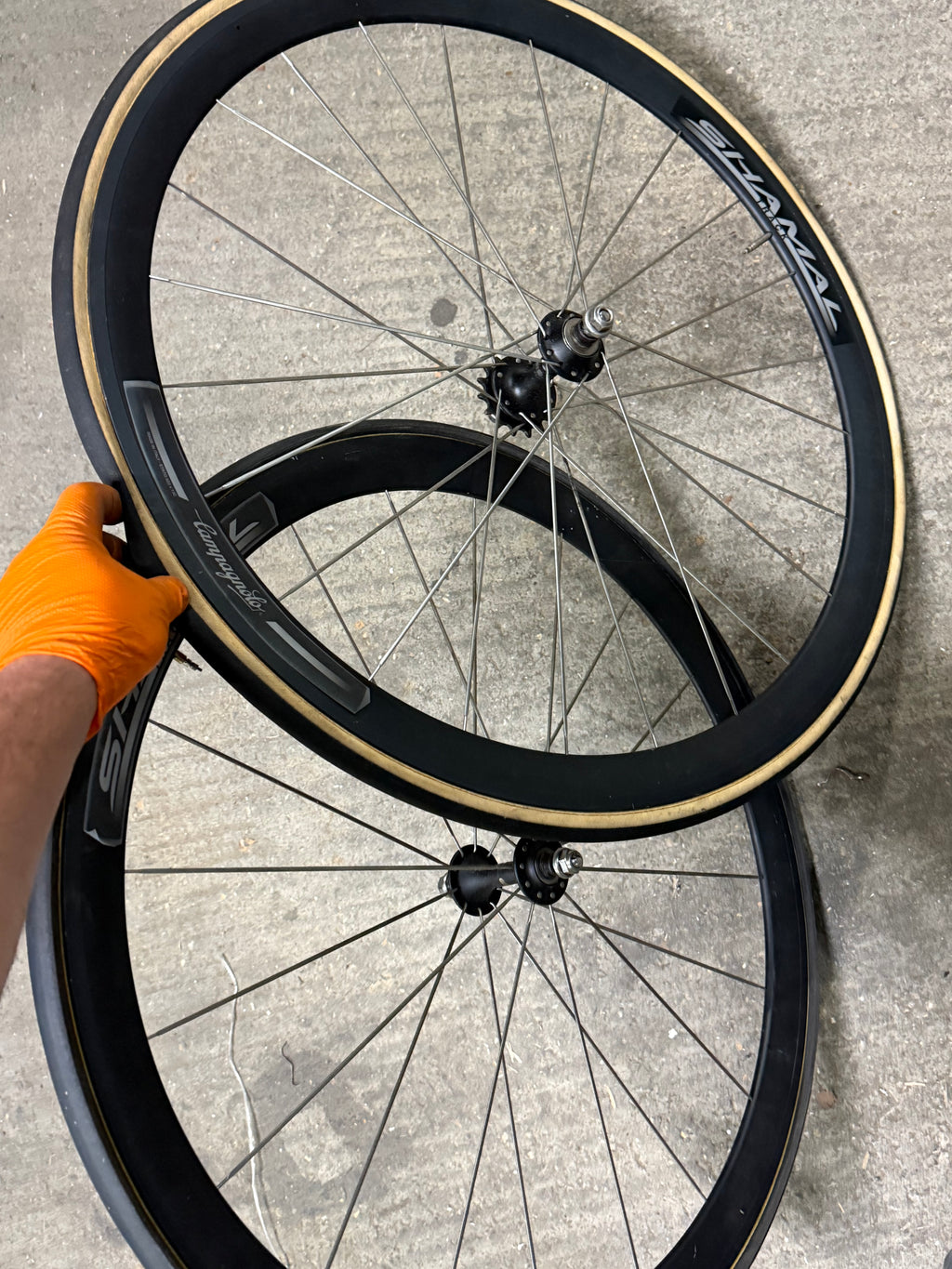 Campagnolo Pista Tubular Wheelset 700c