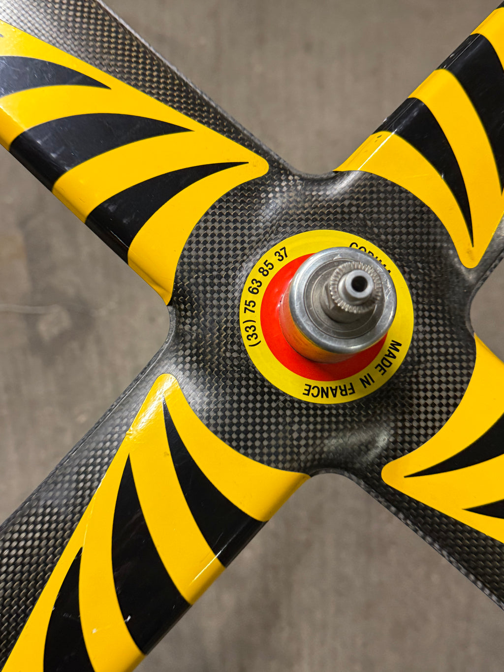 Corima Rear 4 Spoke Road Wheel Tubular