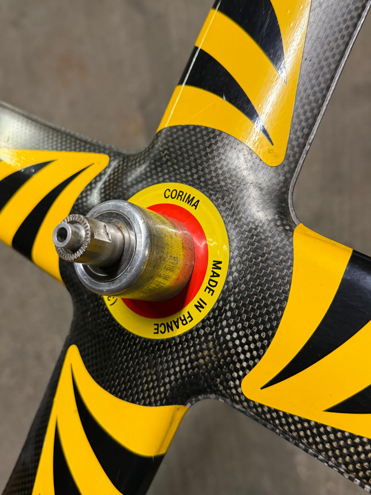 Corima Rear 4 Spoke Road Wheel Tubular