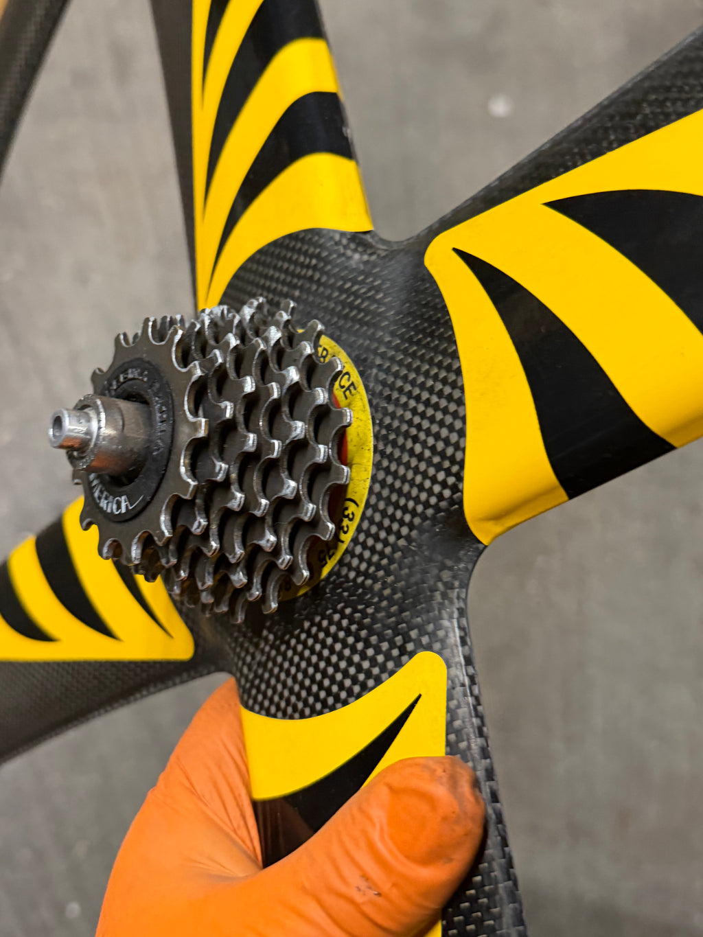 Corima Rear 4 Spoke Road Wheel Tubular