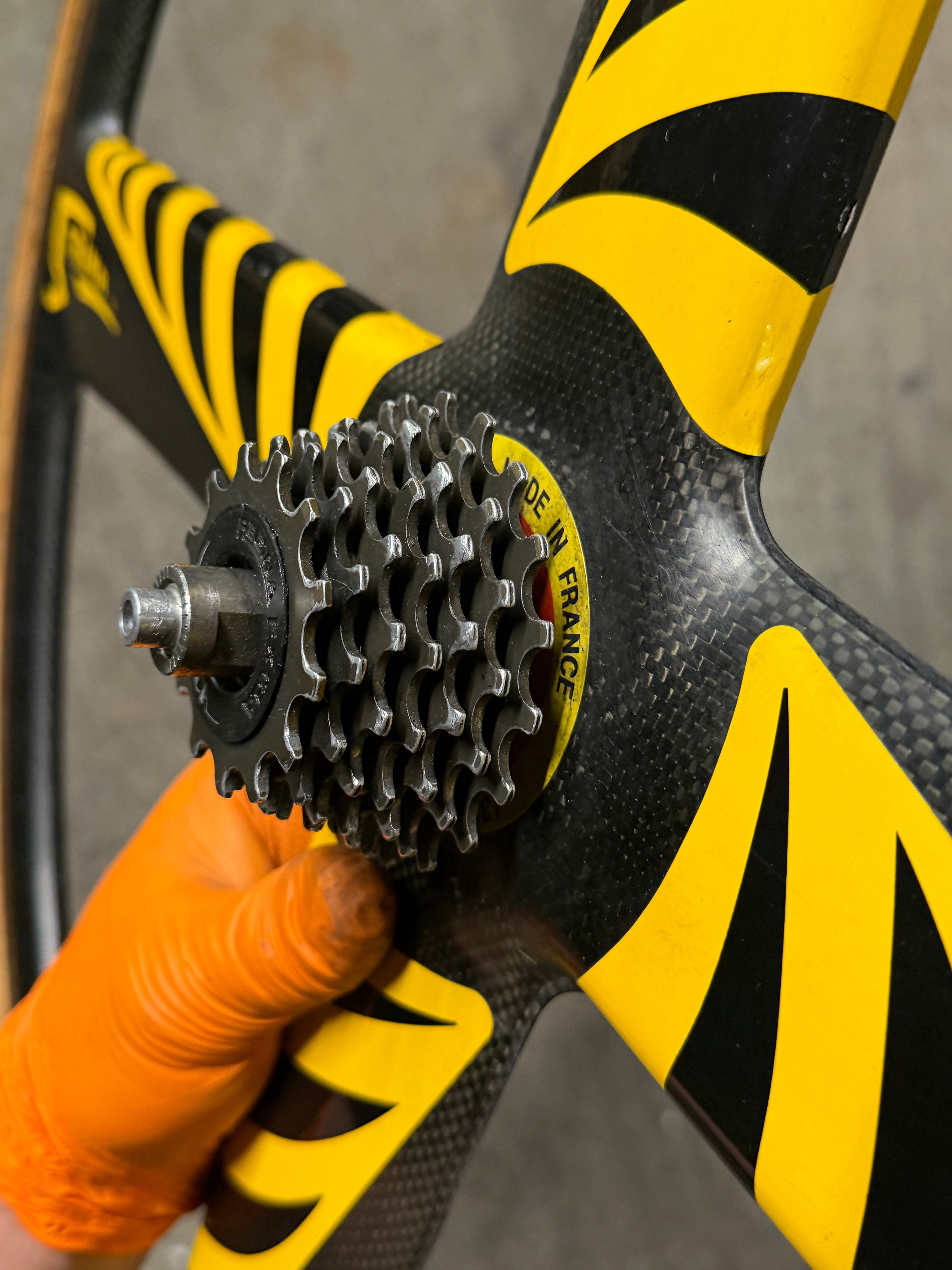 Corima Rear 4 Spoke Road Wheel Tubular