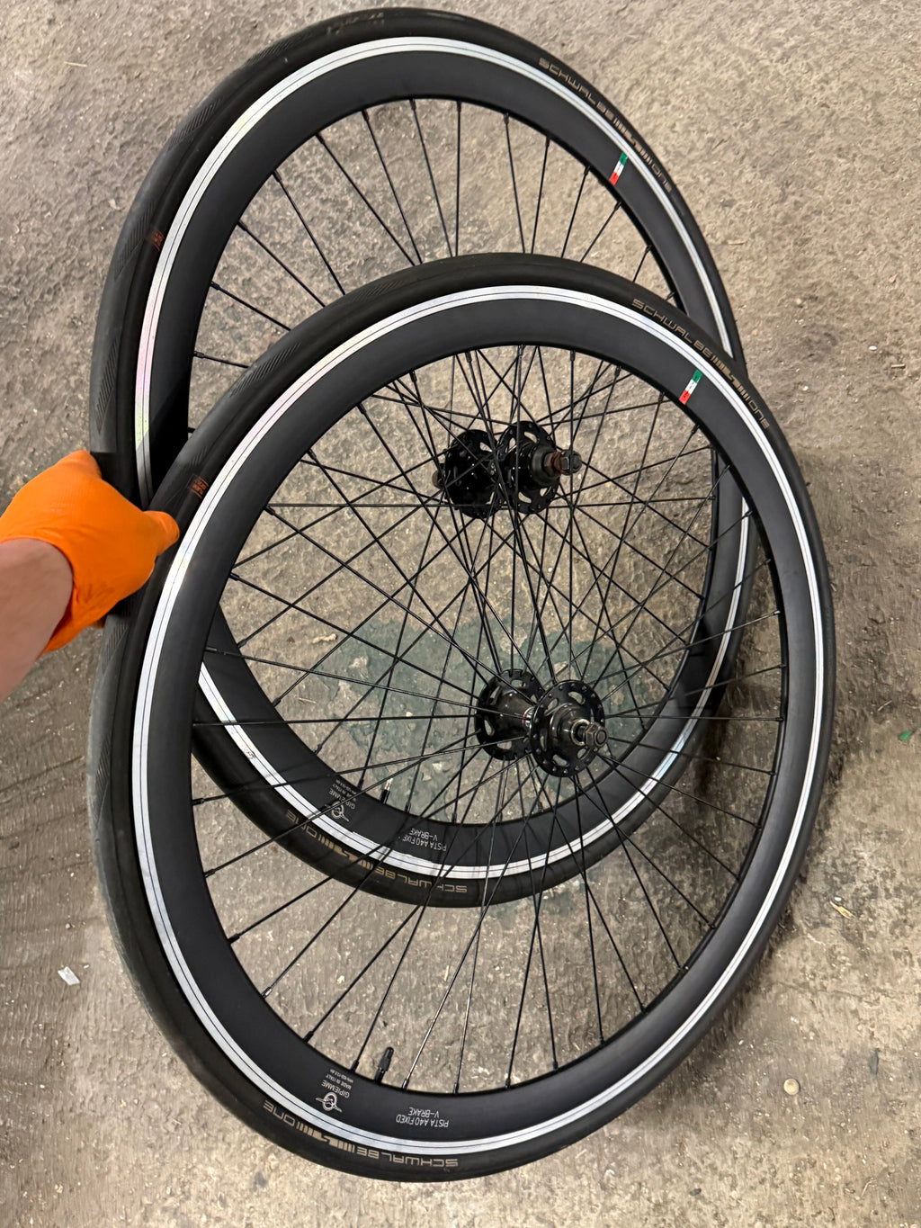 Gipiemme Pista Clincher Wheelset 700c