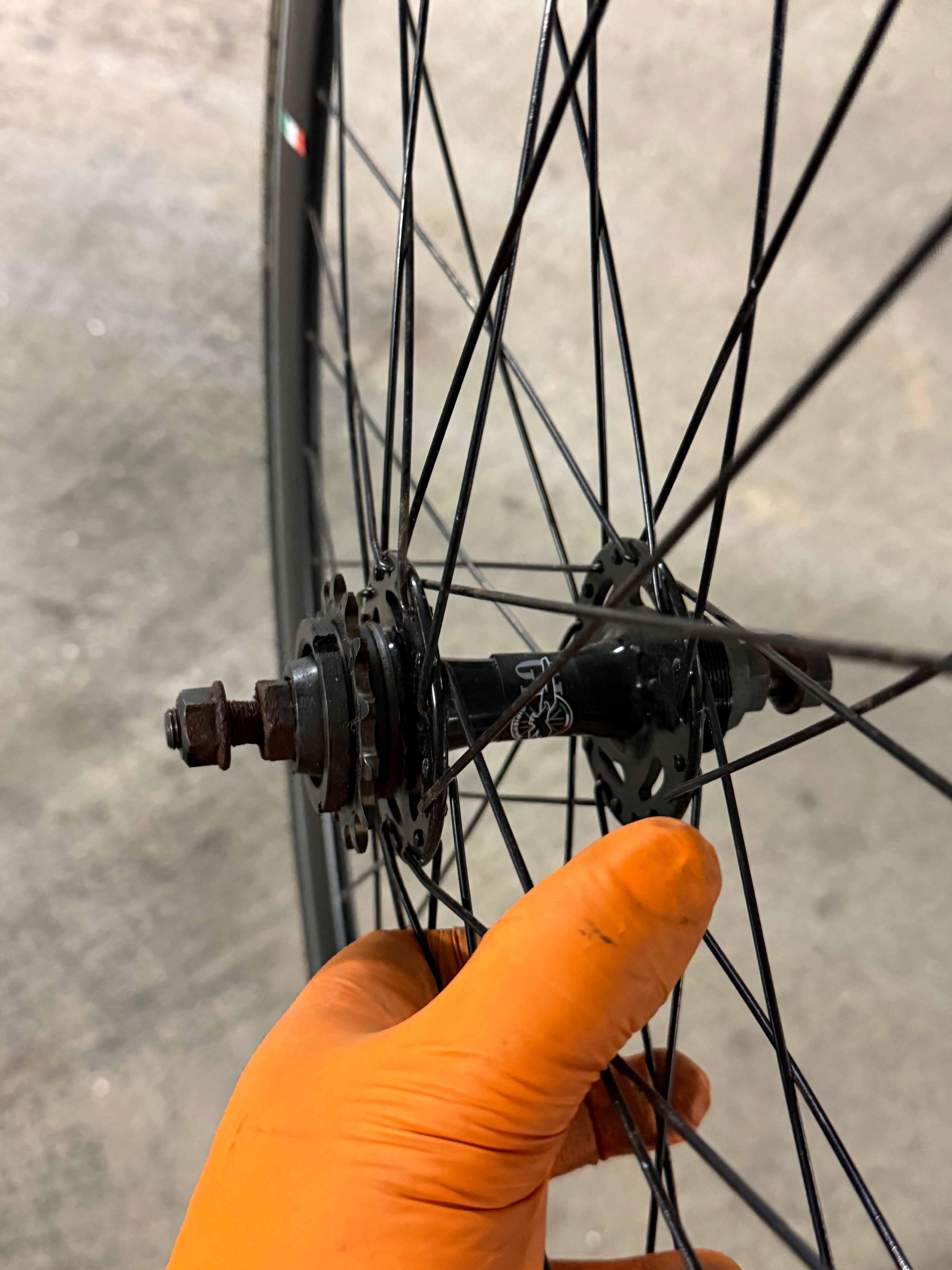 Gipiemme Pista Clincher Wheelset 700c