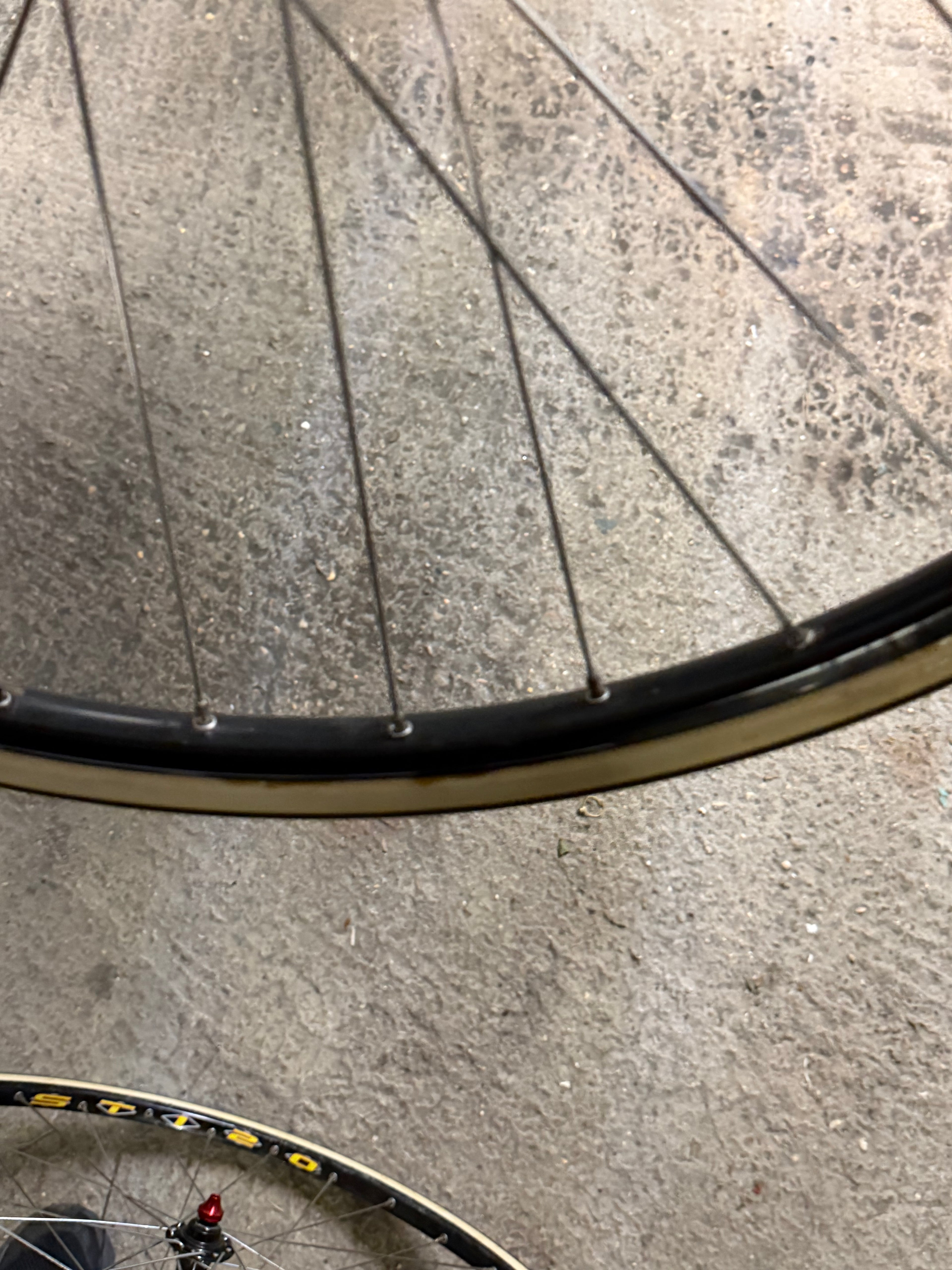 Tubular Track Wheelset Fir Rims