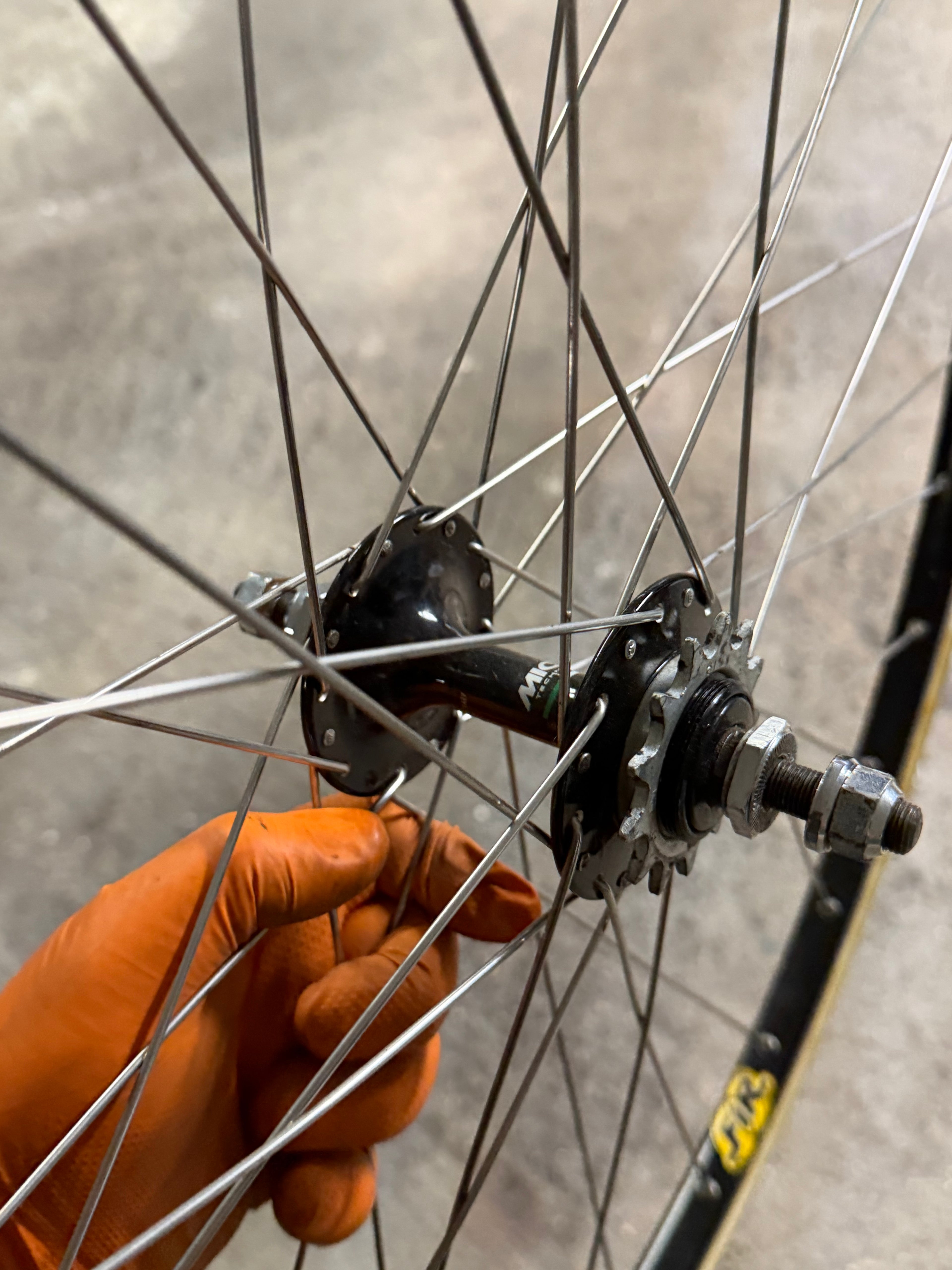 Tubular Track Wheelset Fir Rims