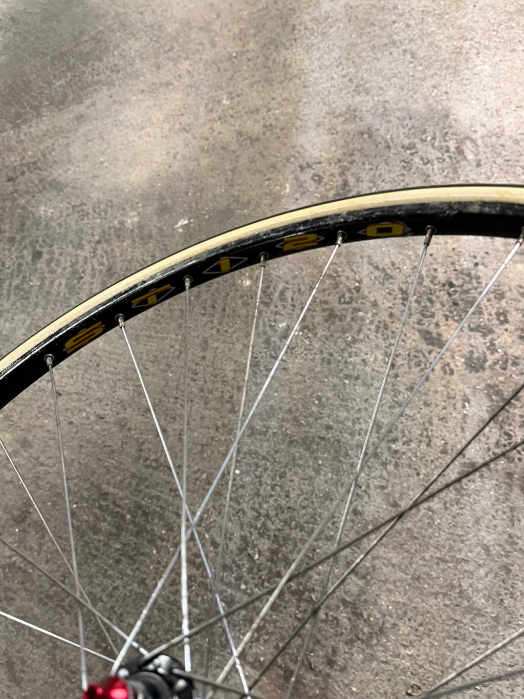 Tubular Track Wheelset Fir Rims