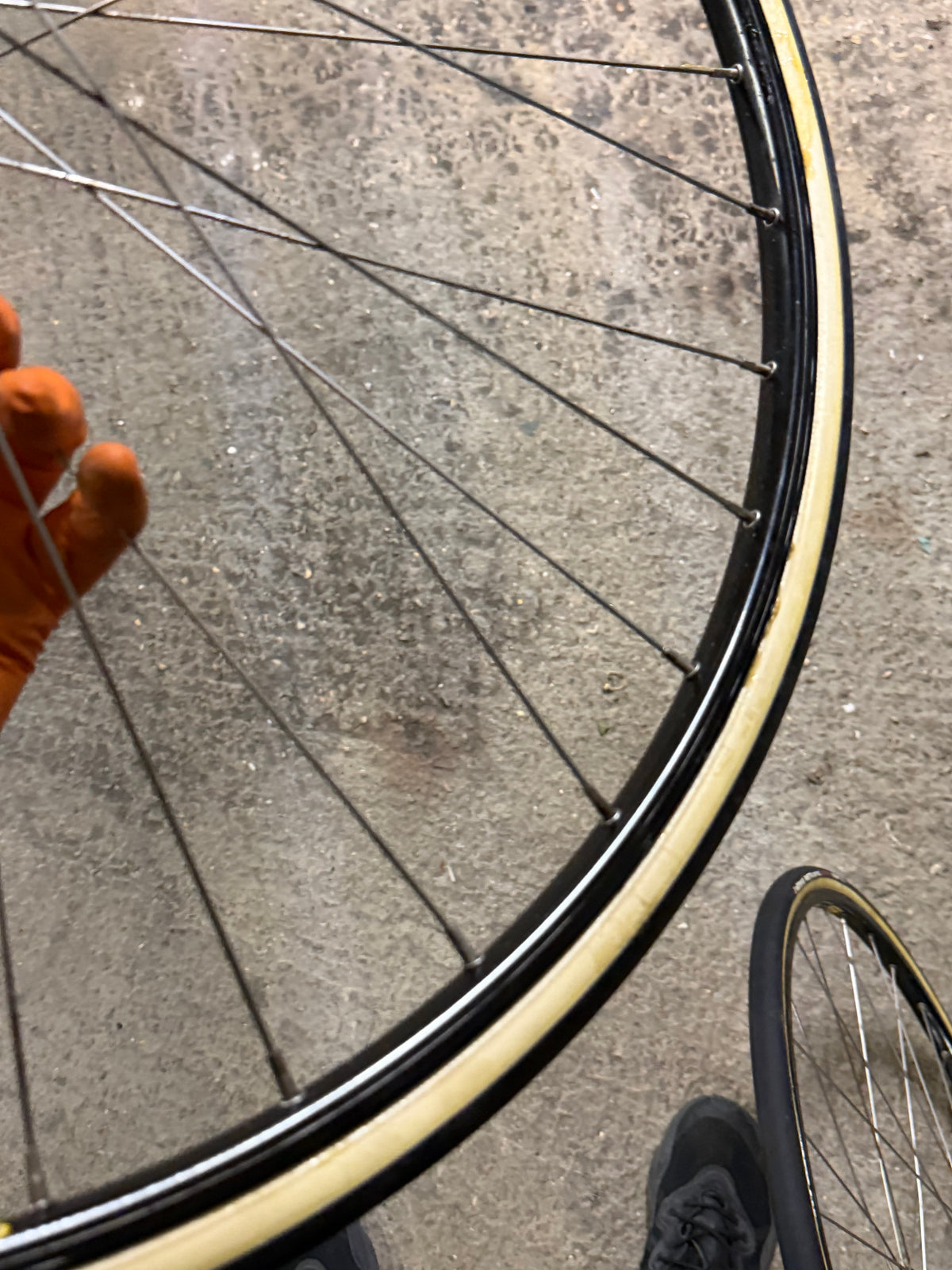 Tubular Track Wheelset Fir Rims
