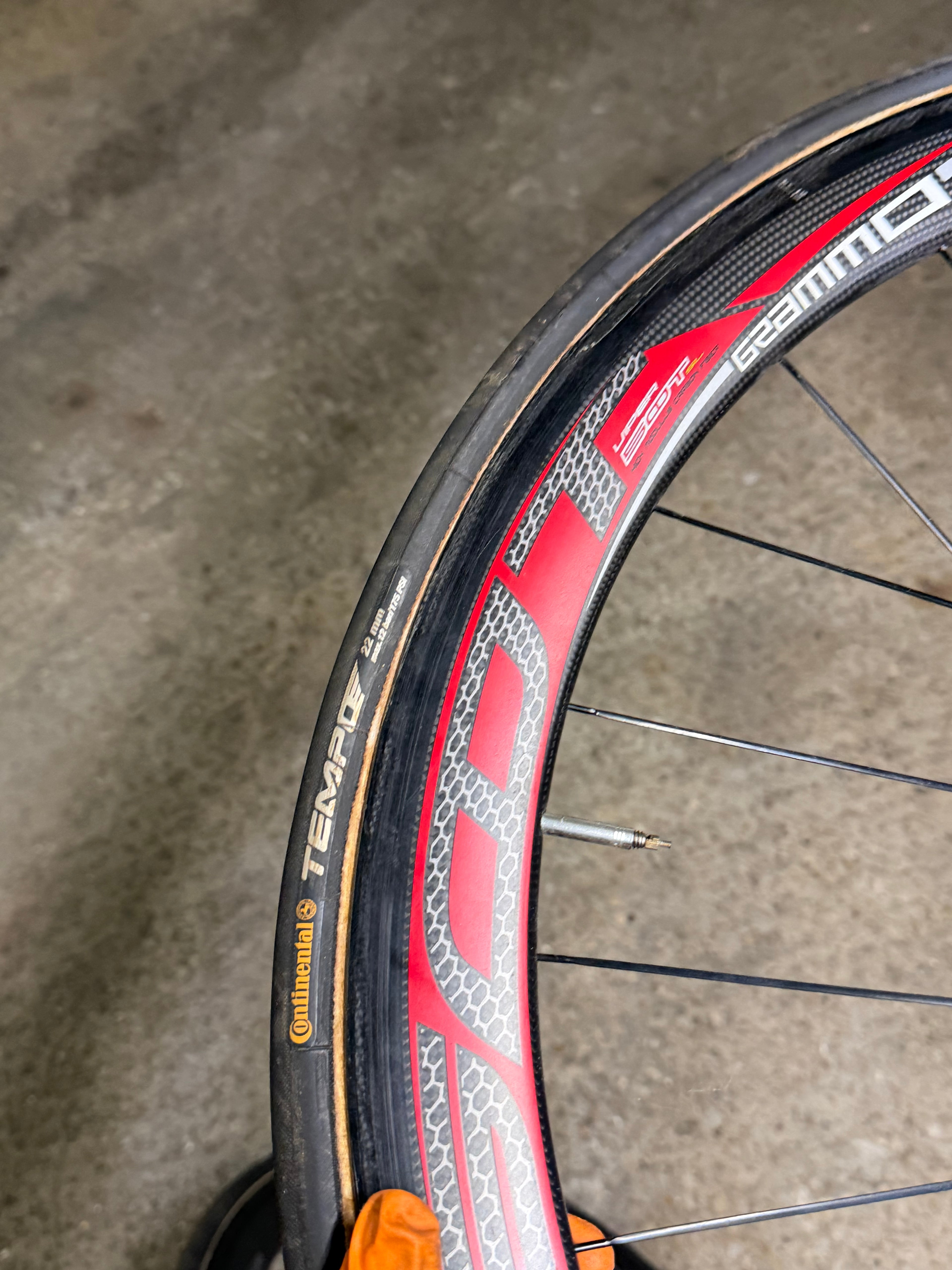 Tubular Carbon Wheelset 700c