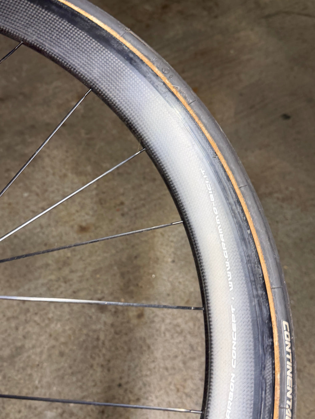 Tubular Carbon Wheelset 700c