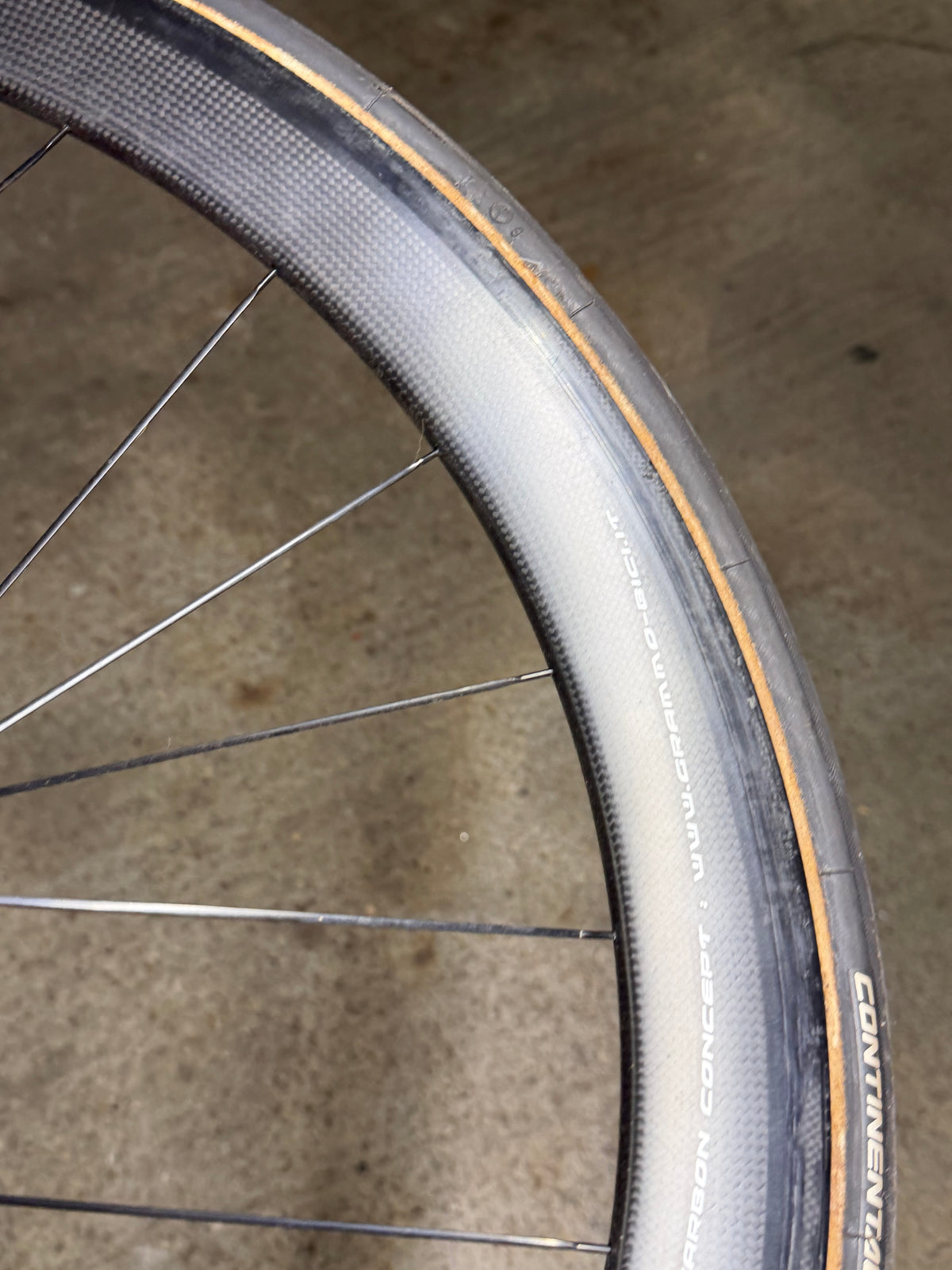 Tubular Carbon Wheelset 700c