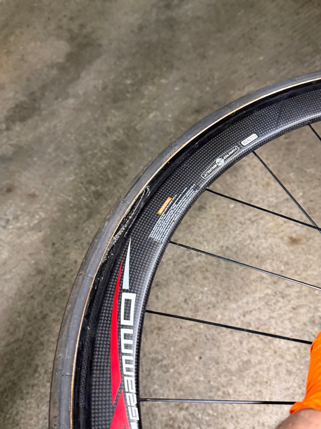 Tubular Carbon Wheelset 700c