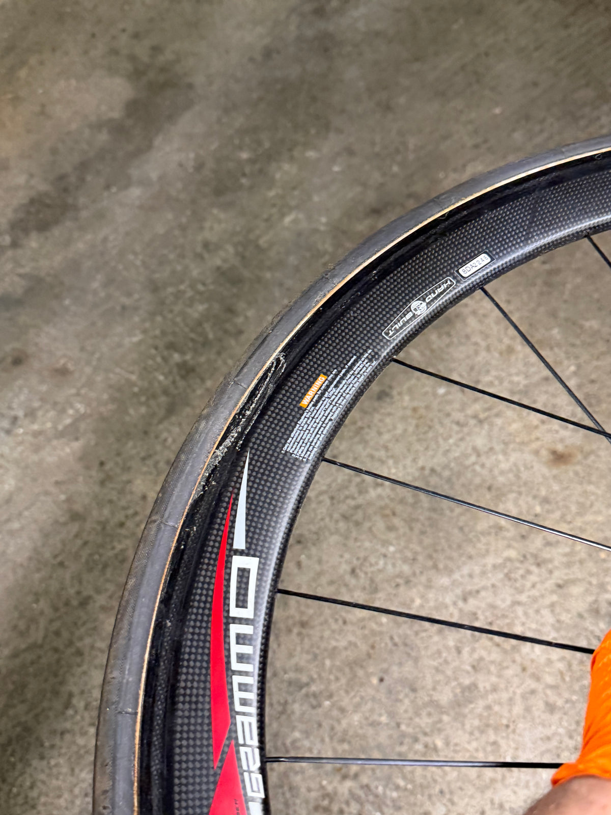 Tubular Carbon Wheelset 700c