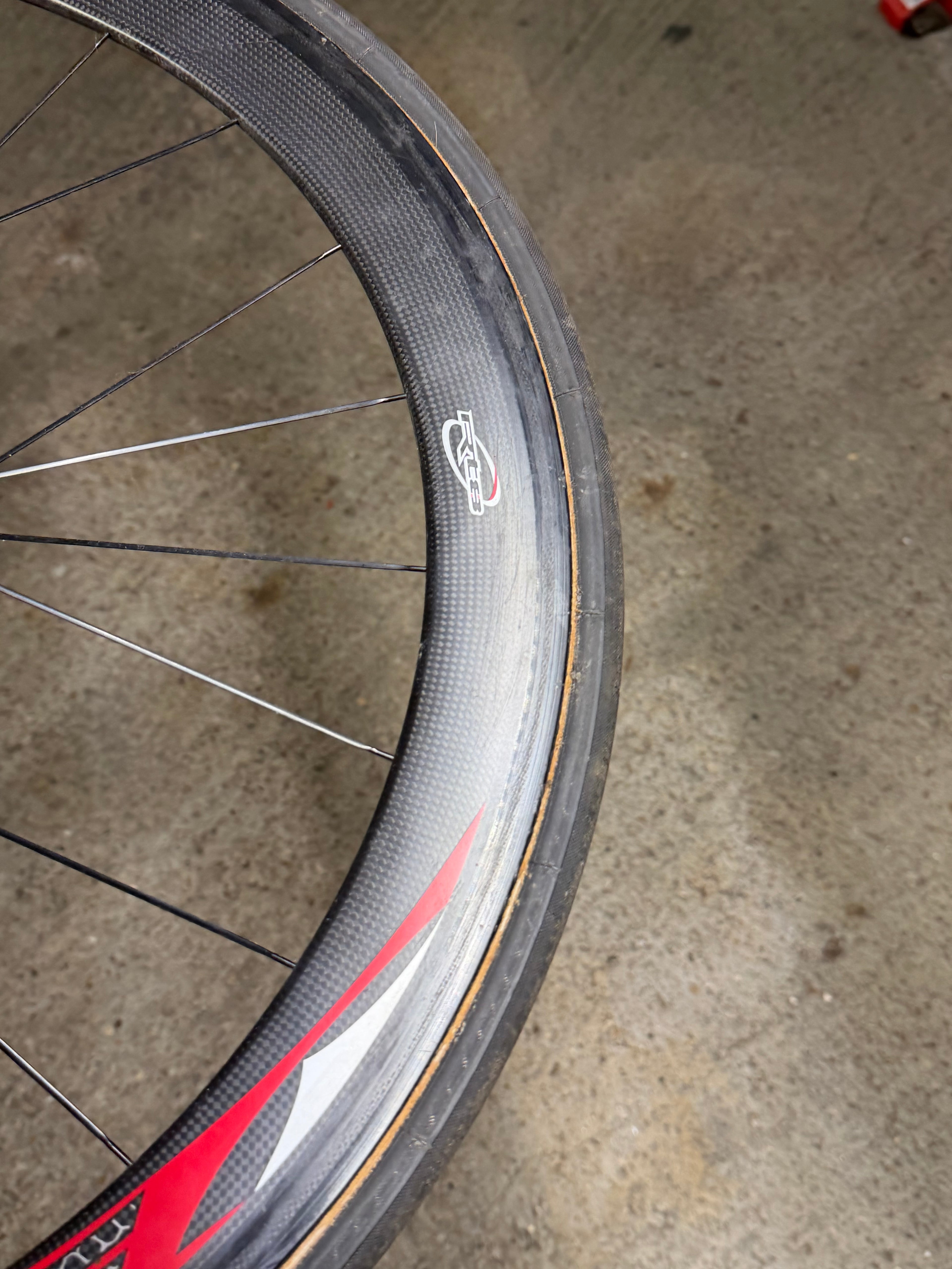 Tubular Carbon Wheelset 700c