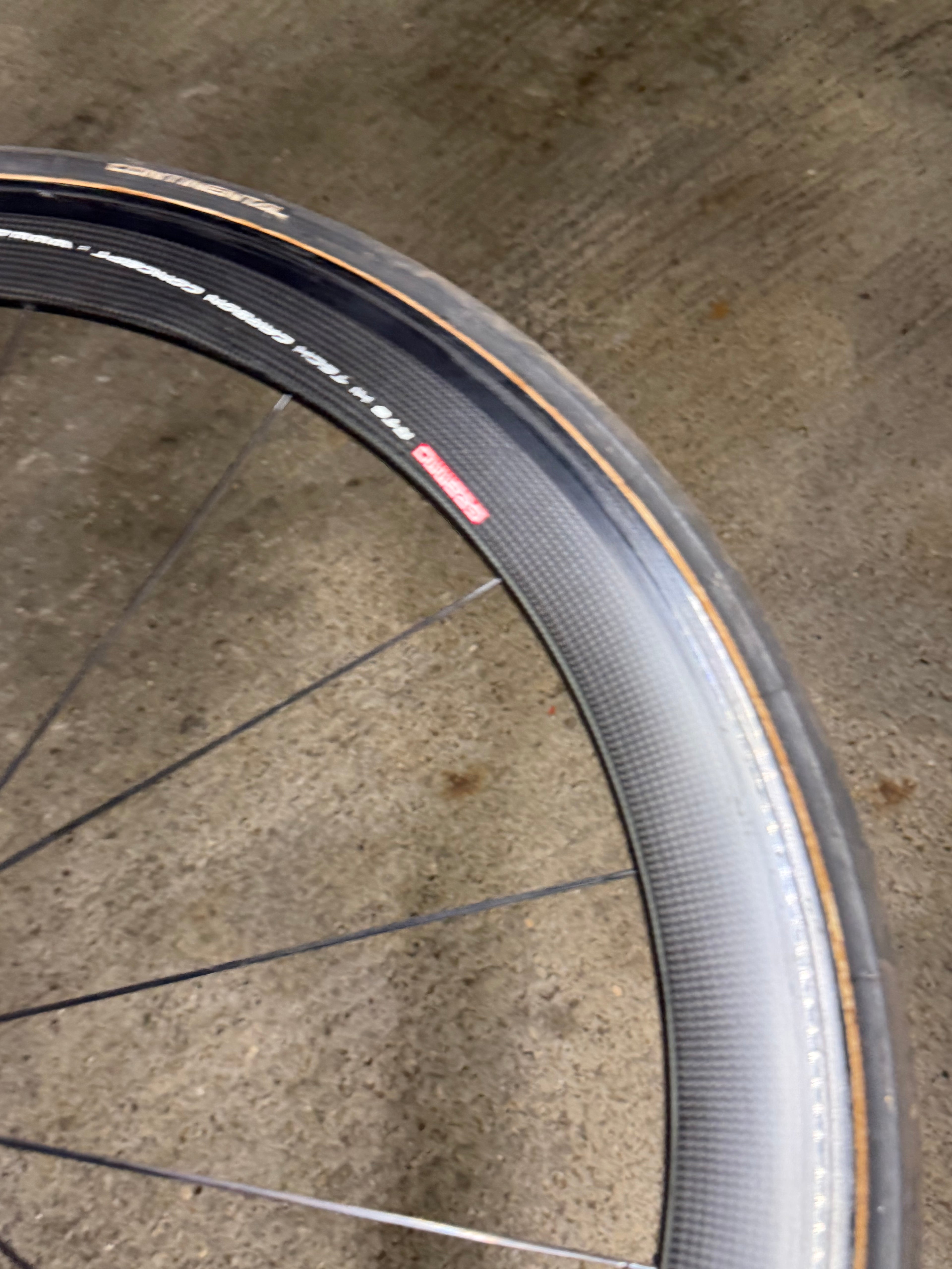 Tubular Carbon Wheelset 700c
