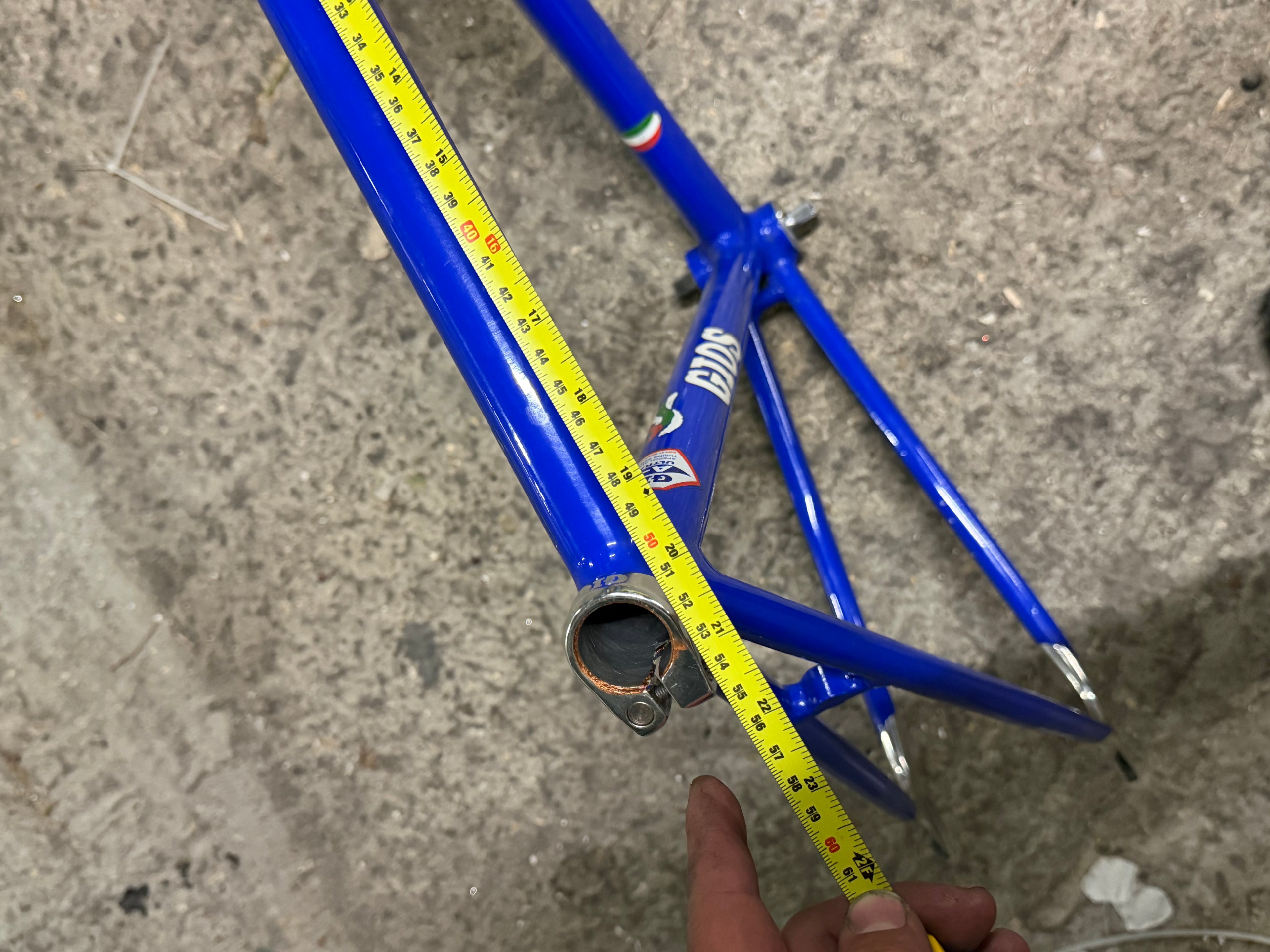 Gios A-90 Pista Frameset Size 53
