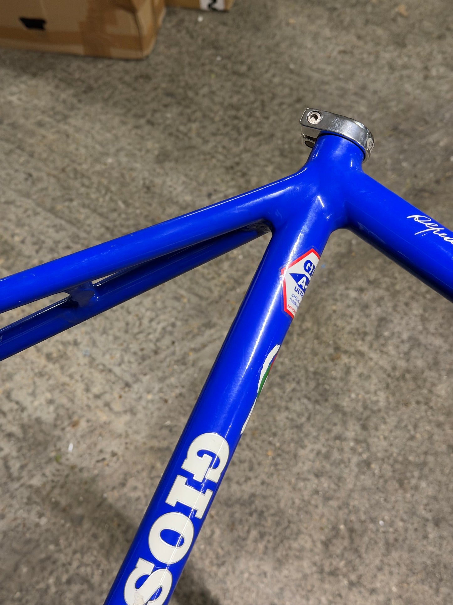 Gios A-90 track frameset size 53