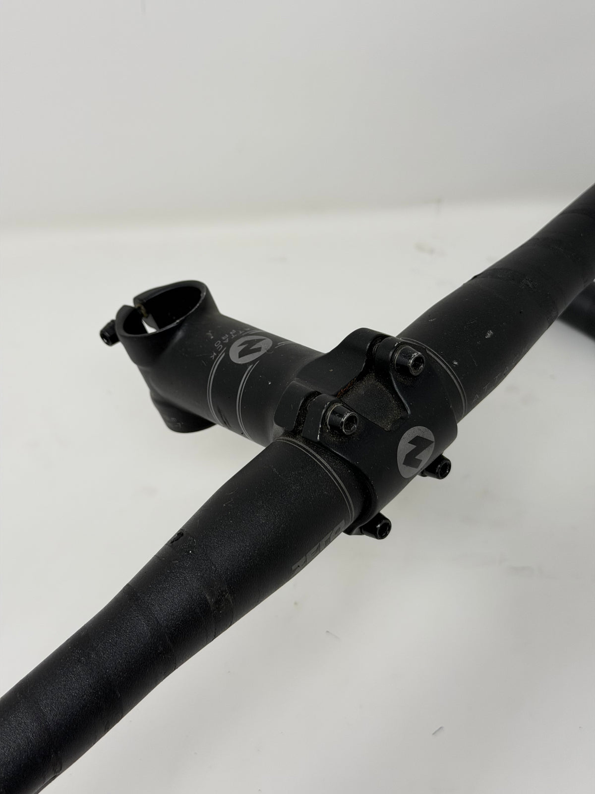Drop Aluminium Stem and Handlebars 40cm 90mm