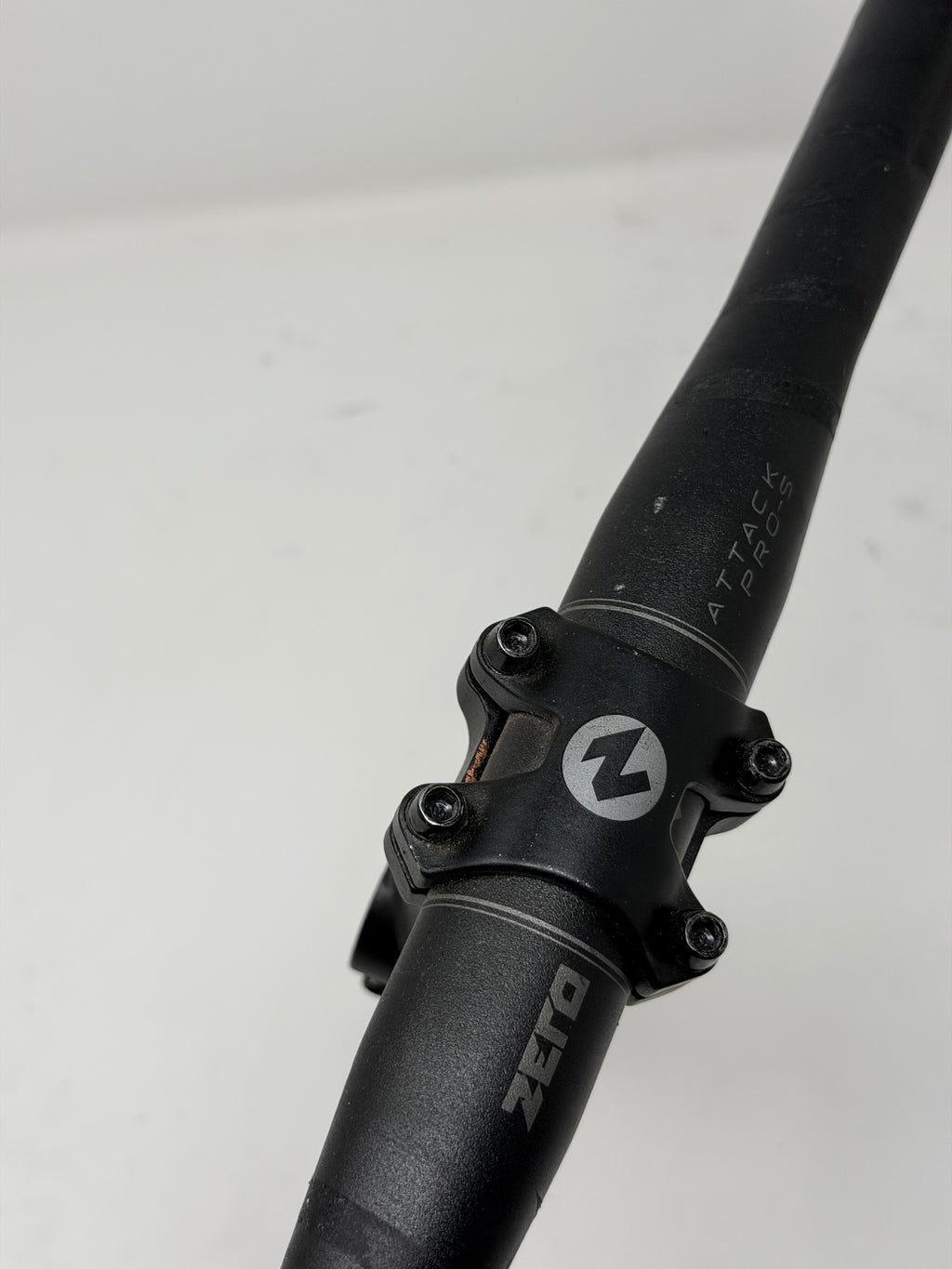 Drop Aluminium Stem and Handlebars 40cm 90mm