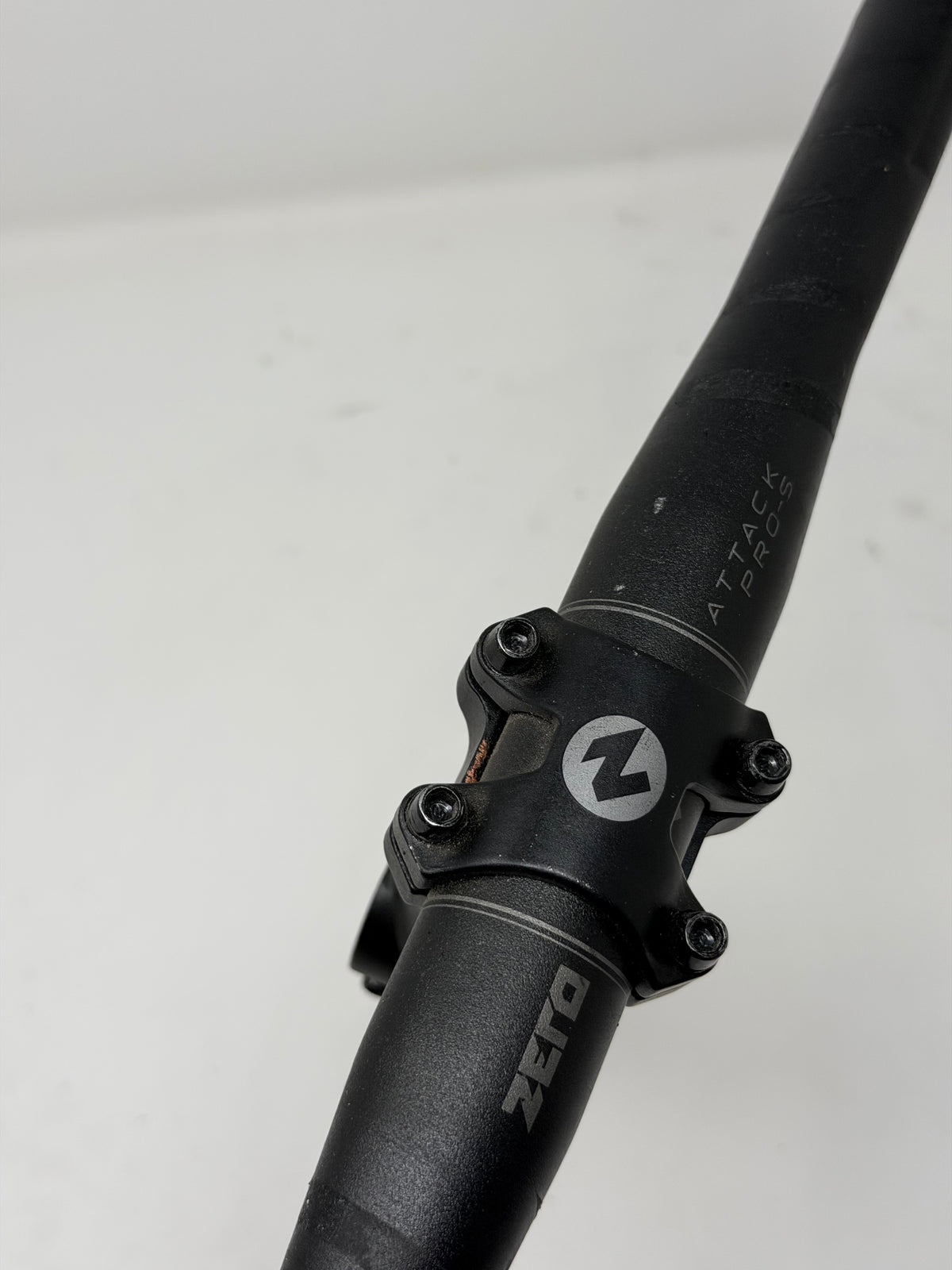 Drop Aluminium Stem and Handlebars 40cm 90mm