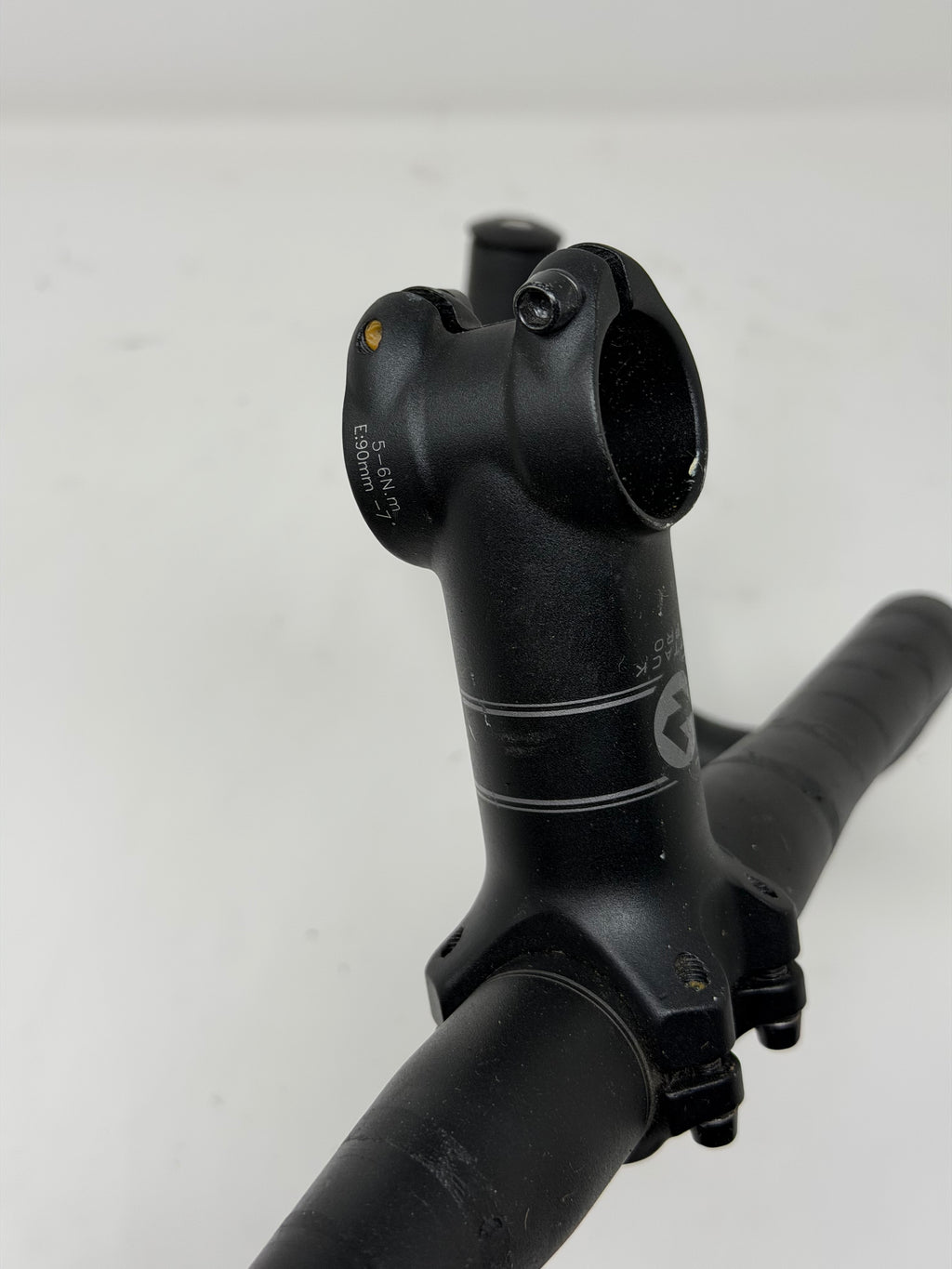 Drop Aluminium Stem and Handlebars 40cm 90mm
