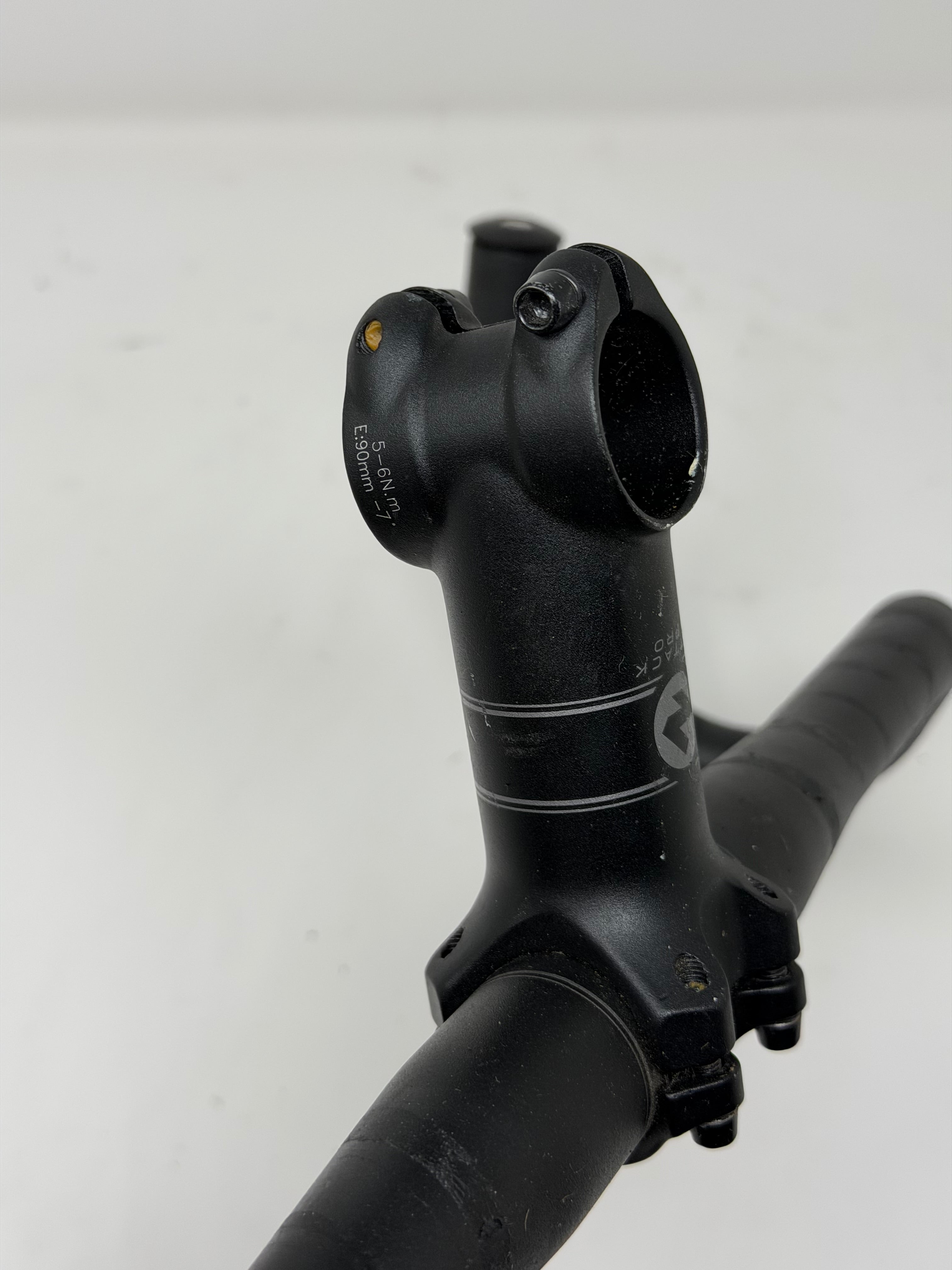 Drop Aluminium Stem and Handlebars 40cm 90mm