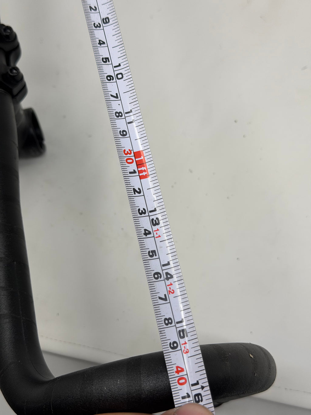 Drop Aluminium Stem and Handlebars 40cm 90mm