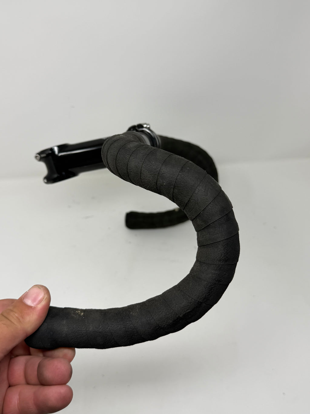 Aluminium Drop Handlebars and Stem 40cm 100m