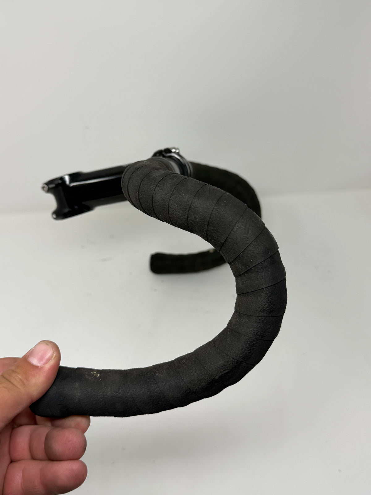Aluminium Drop Handlebars and Stem 40cm 100m
