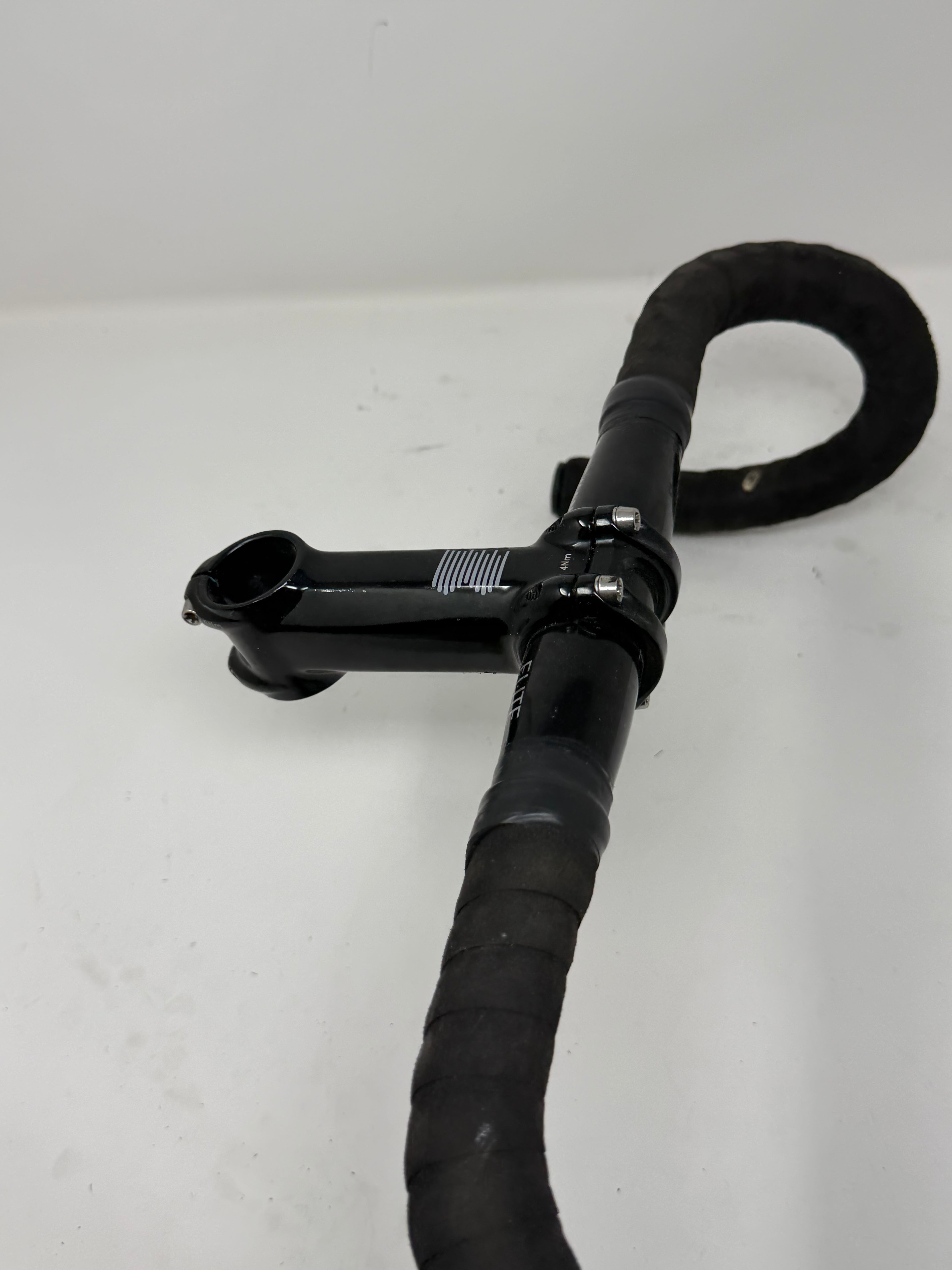 Aluminium Drop Handlebars and Stem 40cm 100m