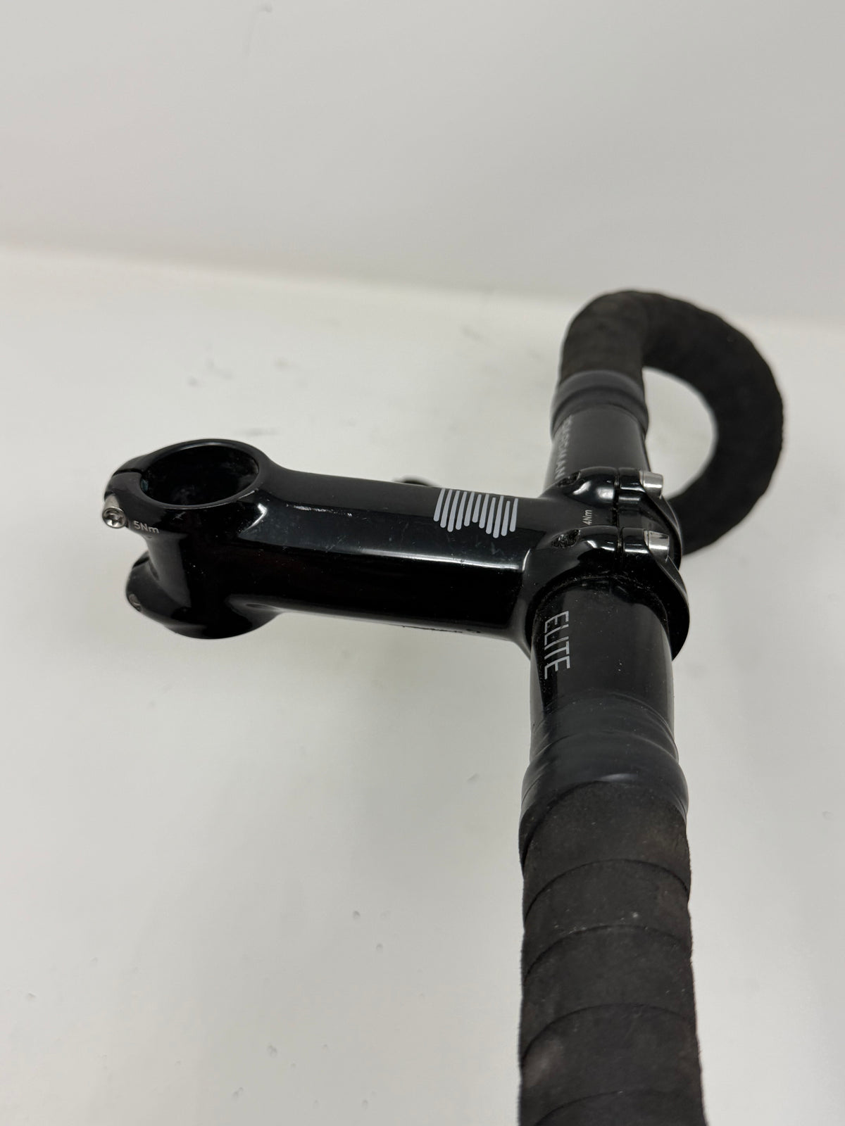 Aluminium Drop Handlebars and Stem 40cm 100m