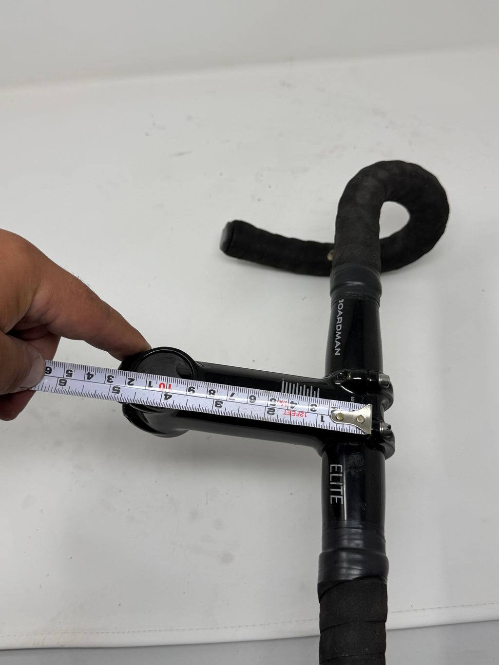 Aluminium Drop Handlebars and Stem 40cm 100m