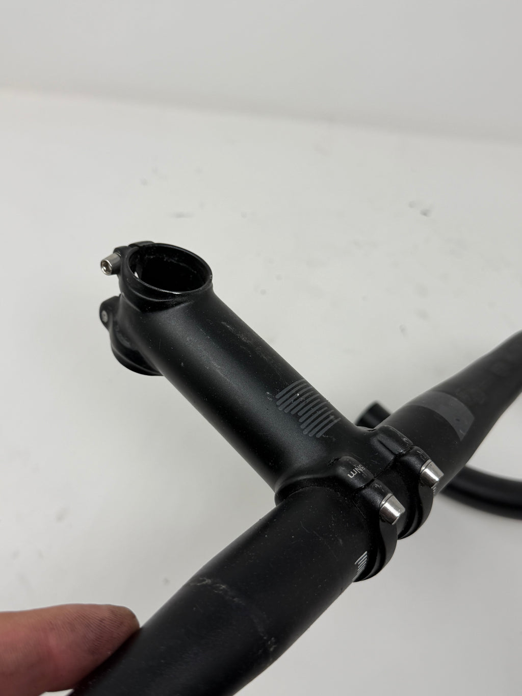 Boardman Elite Aluminium Handlebars and Stem 100mm 38cm