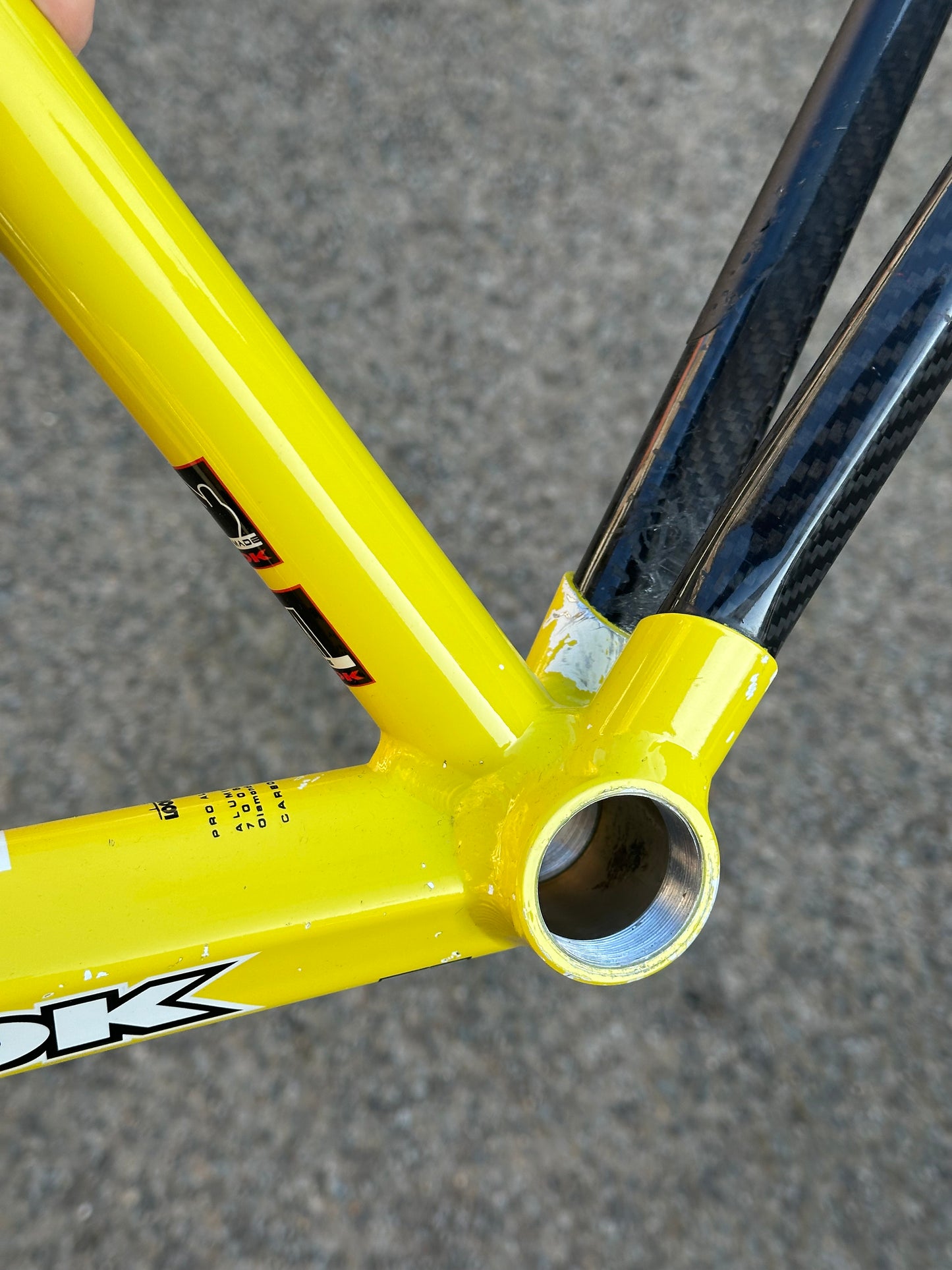 Look AL 464 P track frameset size M