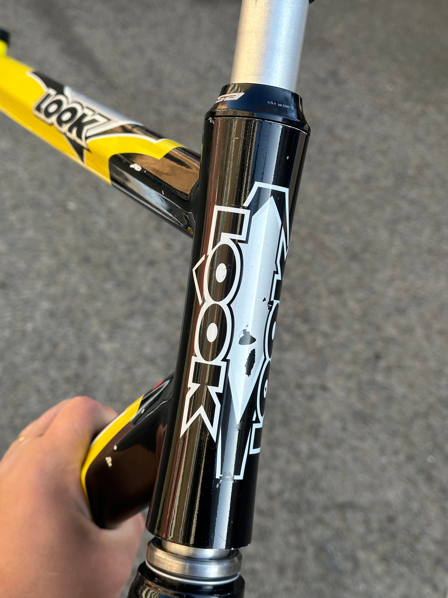 Look AL 464 P track frameset size M
