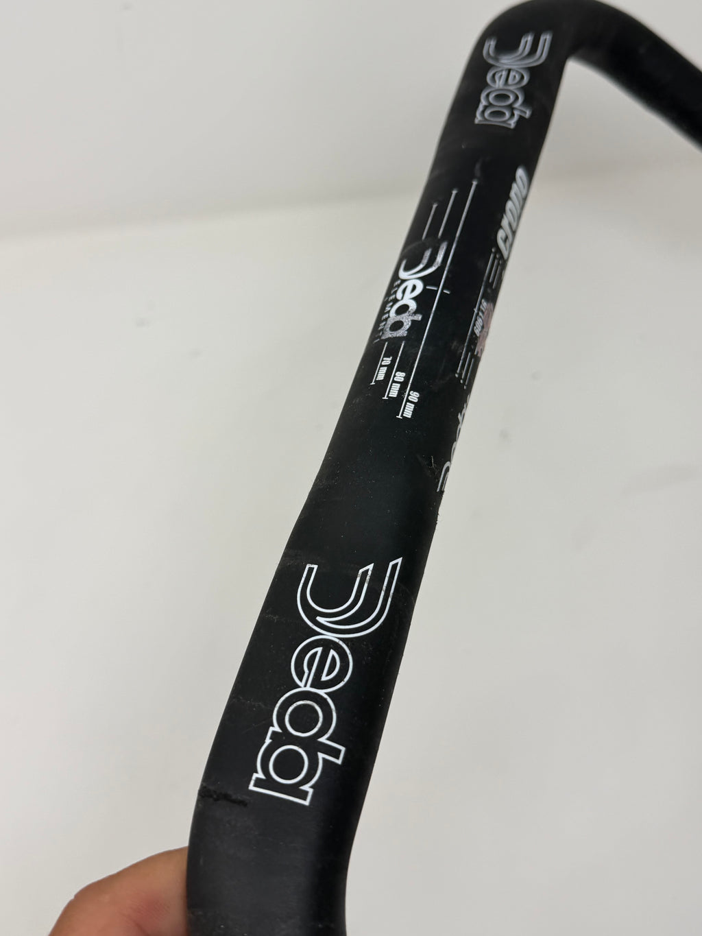 Deda Crono Nero Bullhorn Handlebars 38cm