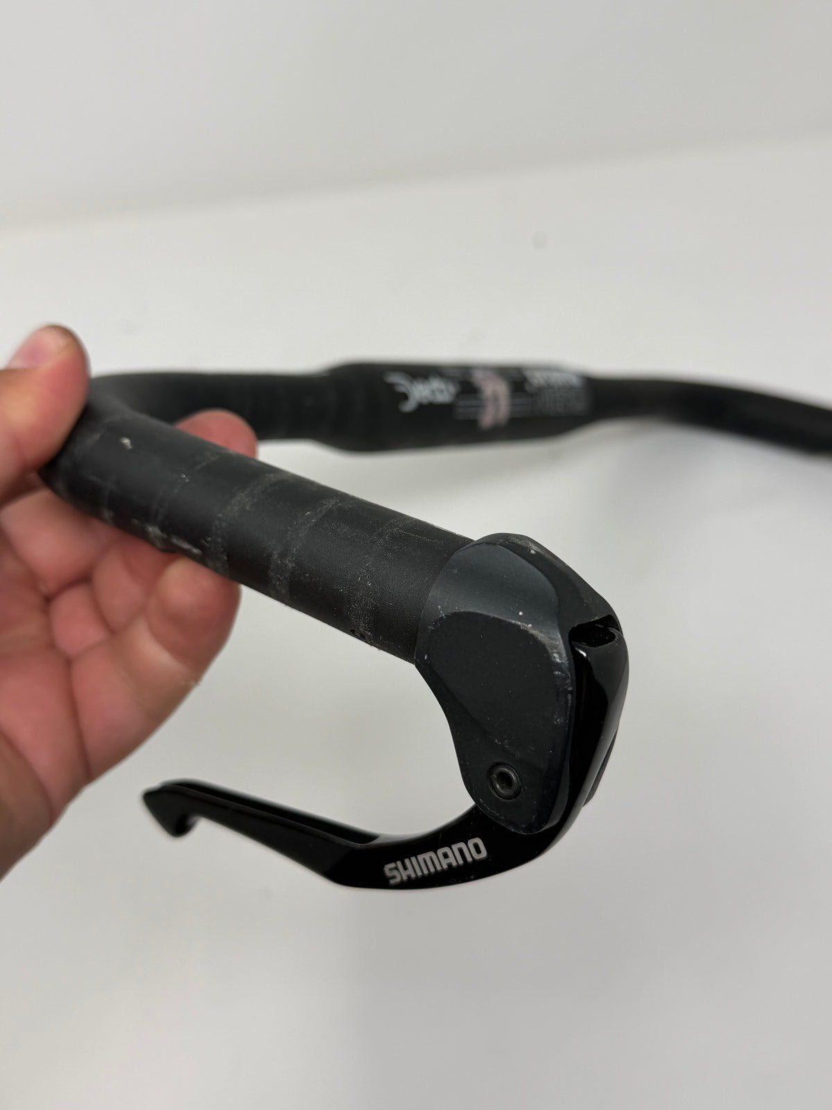 Deda Crono Nero Bullhorn Handlebars 38cm