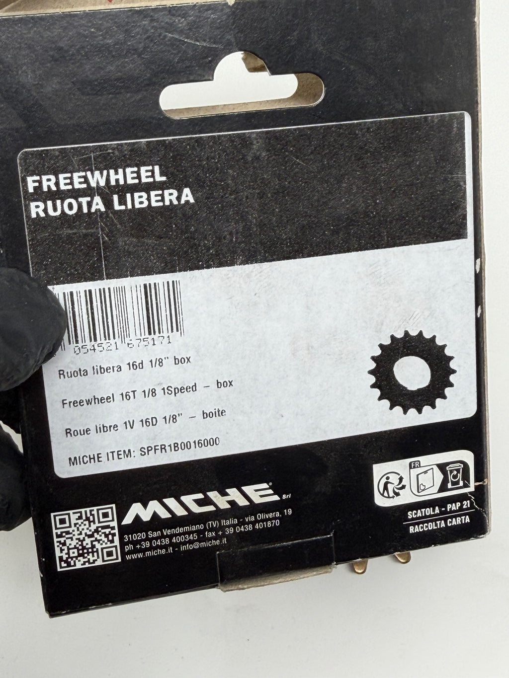 Miche 16t Freewheel