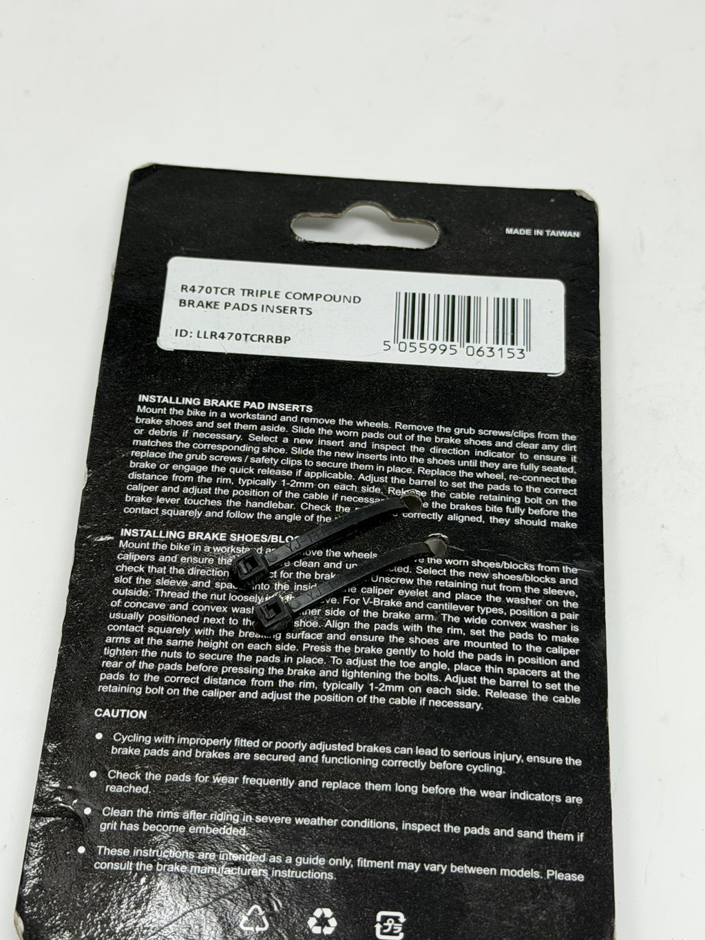 Life Line Road  brake Pads Inserts