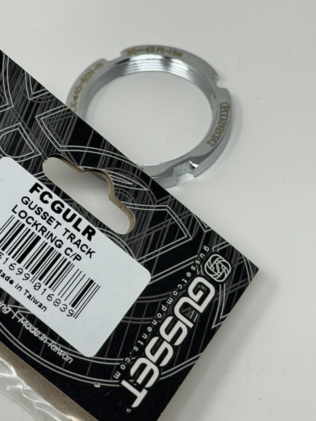 Gusset Track Fixed Gear Lockring